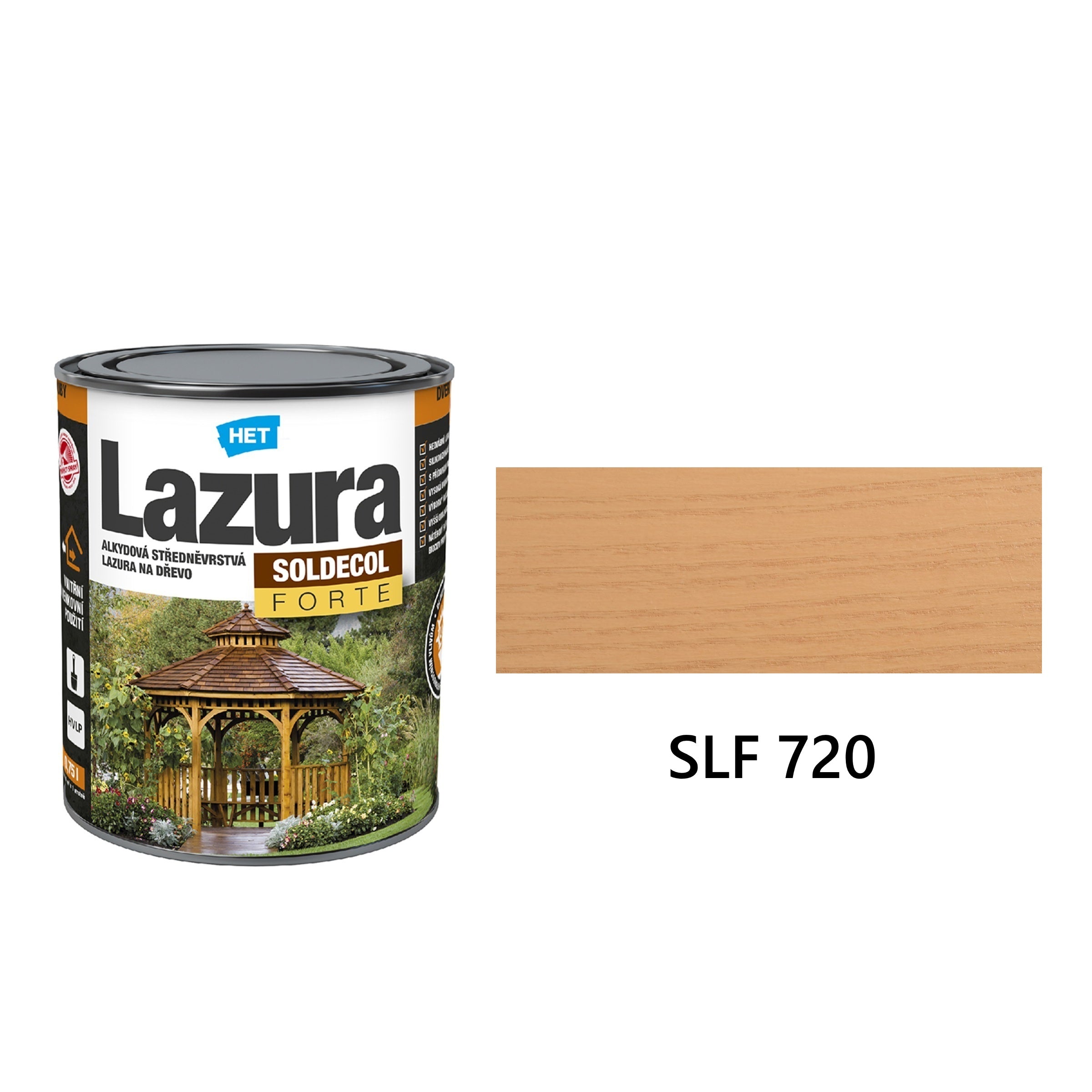 HET SOLDECOL Lazúra FORTE SLF 724