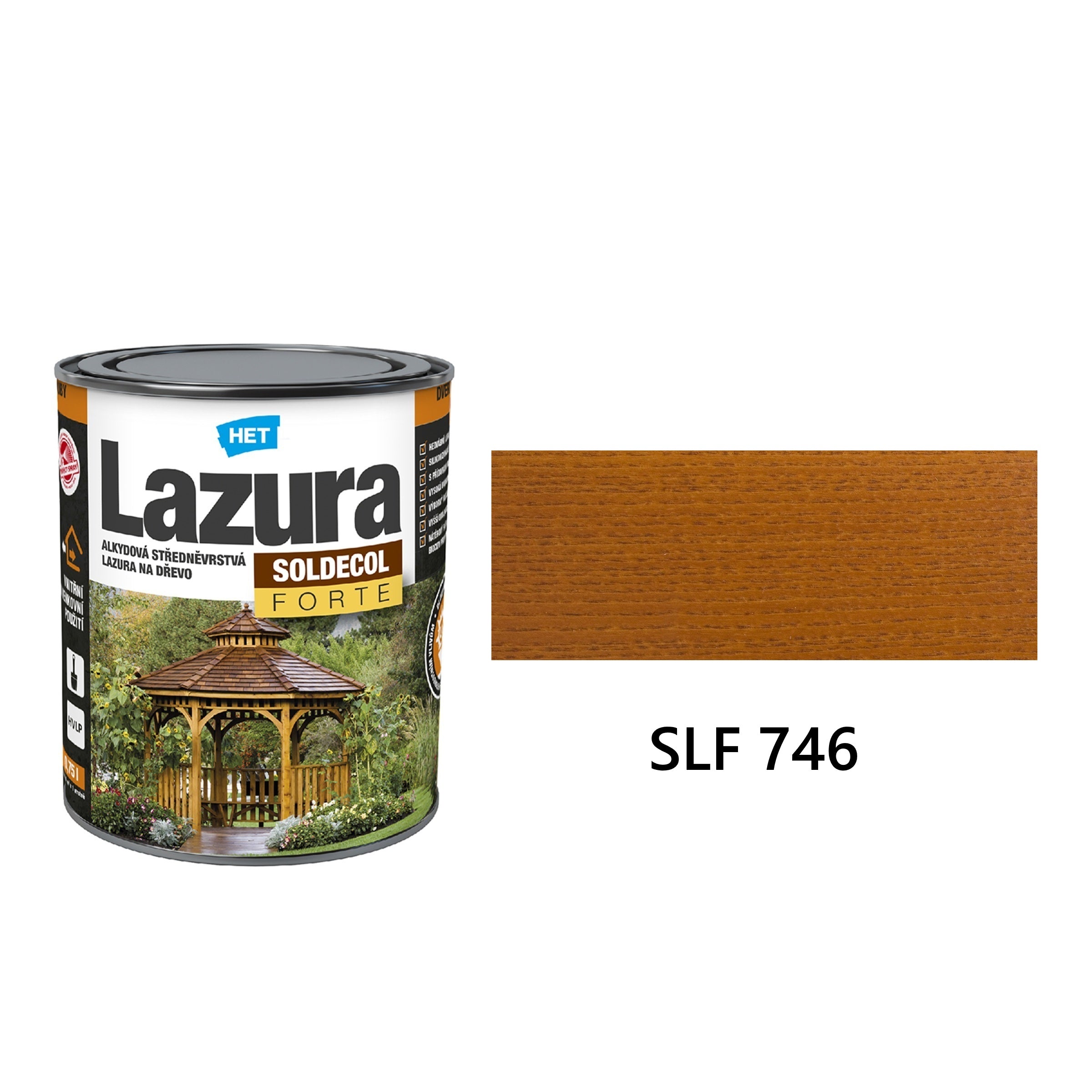 HET SOLDECOL Lazúra FORTE SLF  746