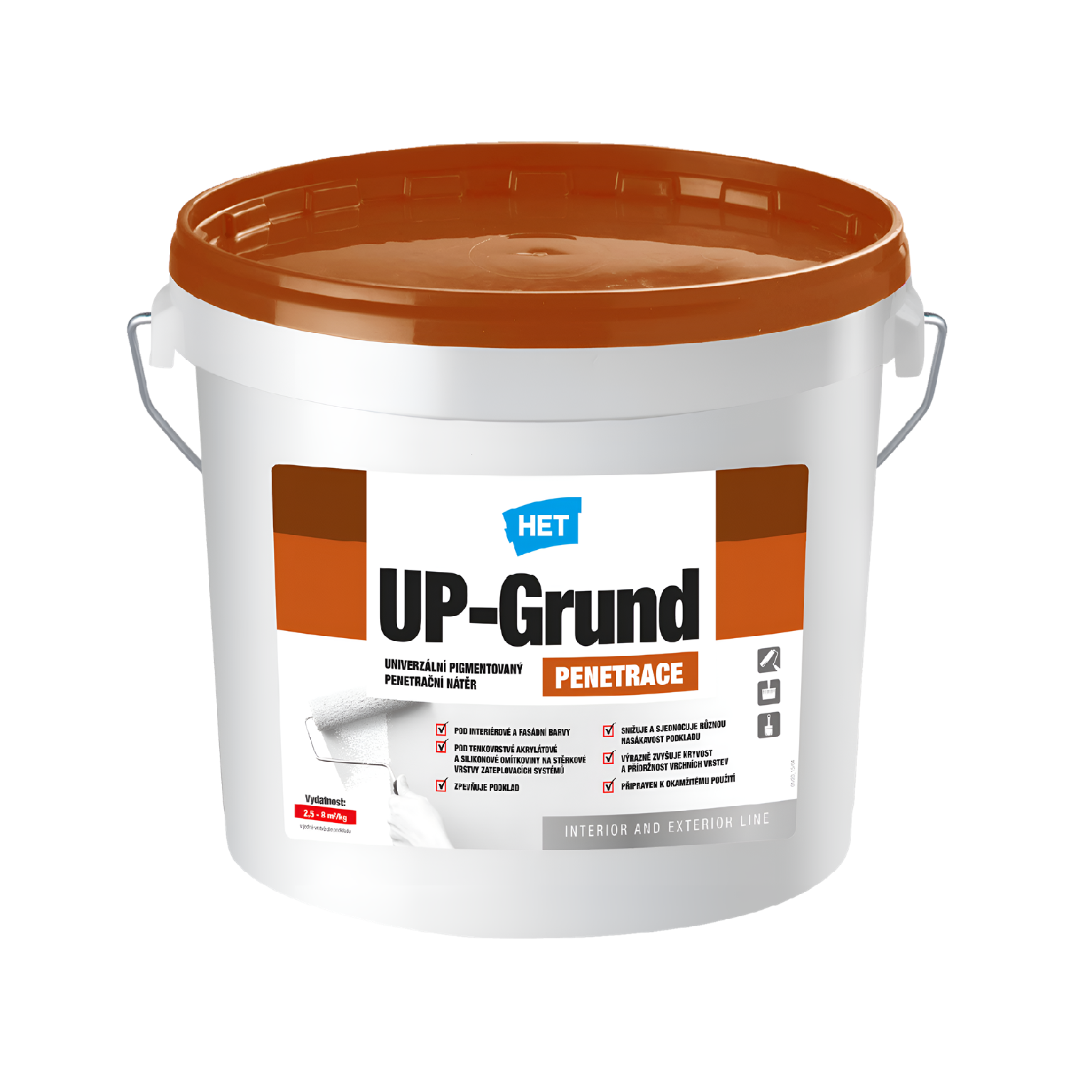 HET UP-Grund univerzálny pigmentovaný penetračný náter 5 kg