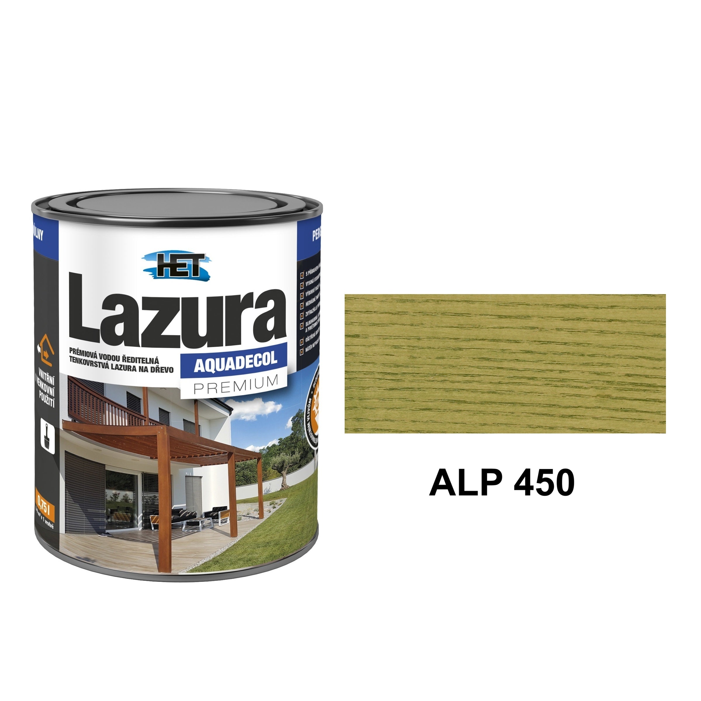 HET Aquadecol LAZÚRA PREMIUM ALP 450