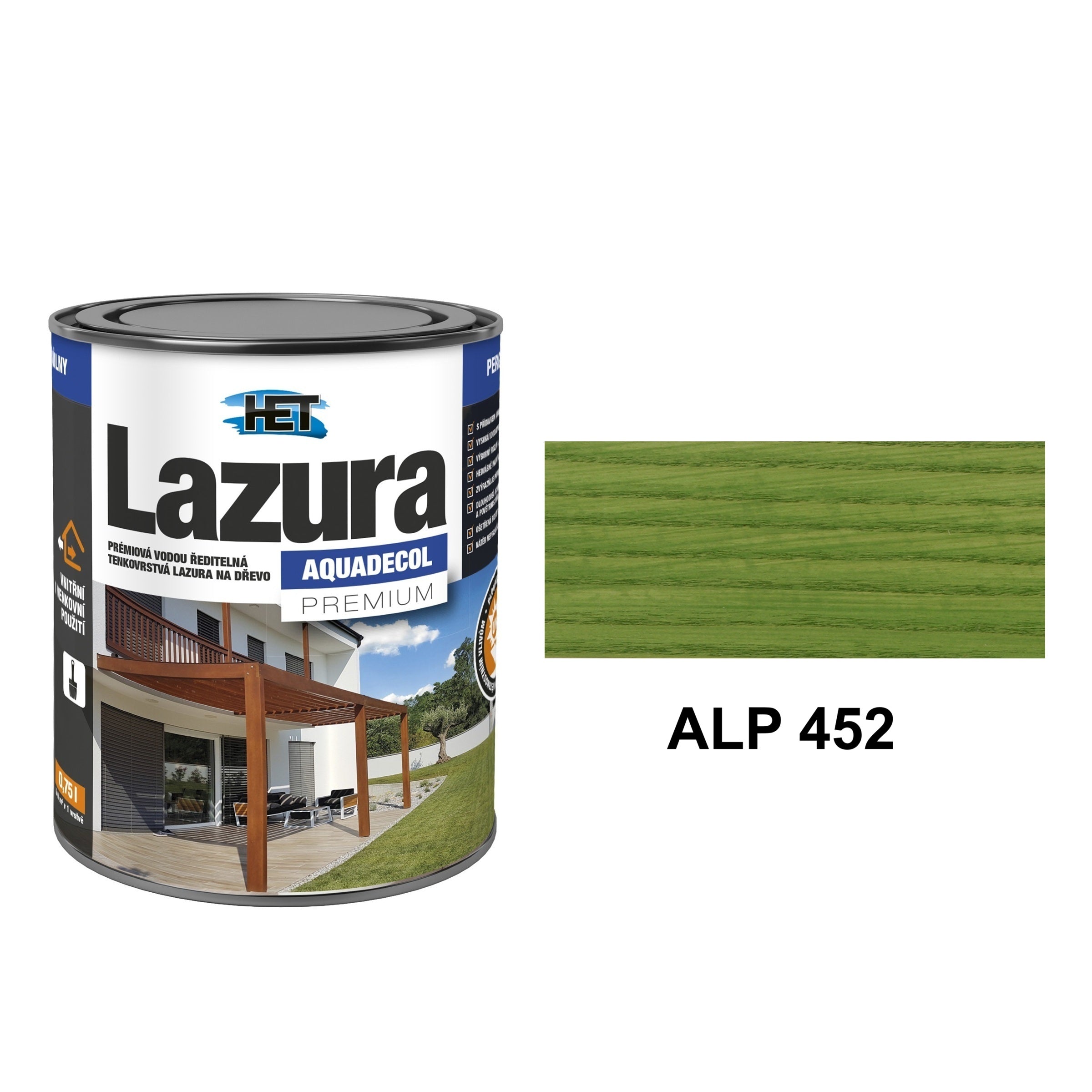 HET Aquadecol LAZÚRA PREMIUM ALP 452