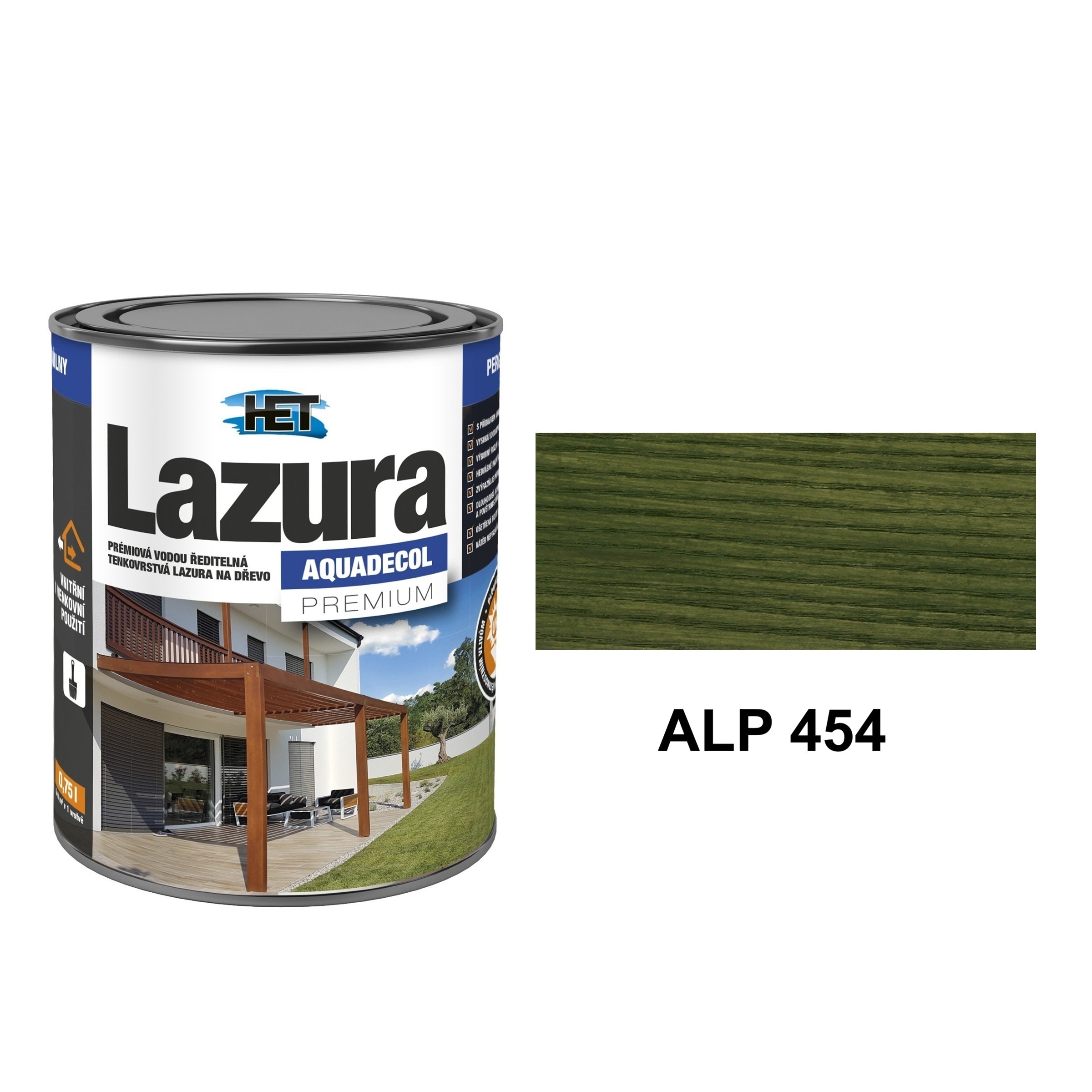 HET Aquadecol LAZÚRA PREMIUM ALP 454