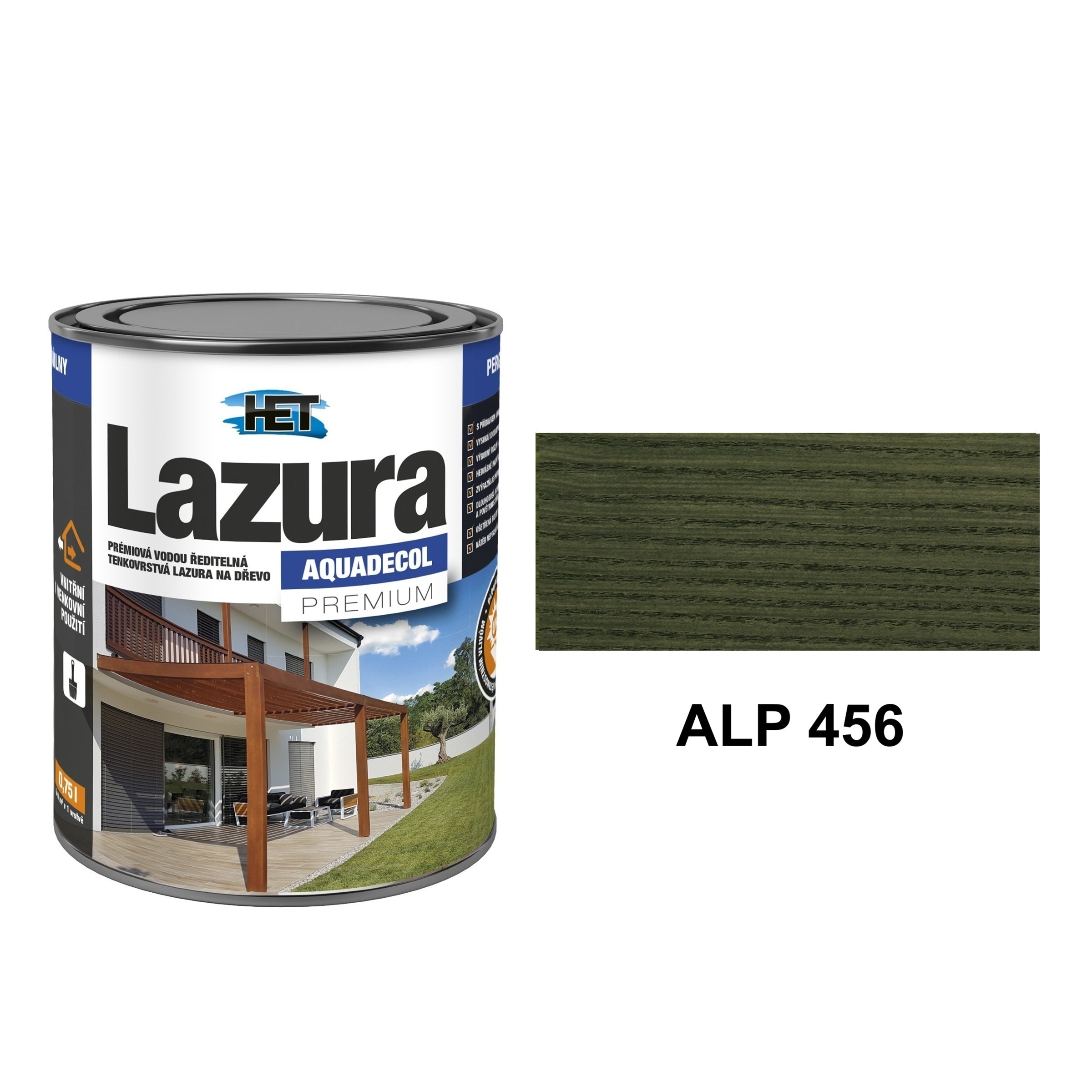 HET Aquadecol LAZÚRA PREMIUM ALP 456