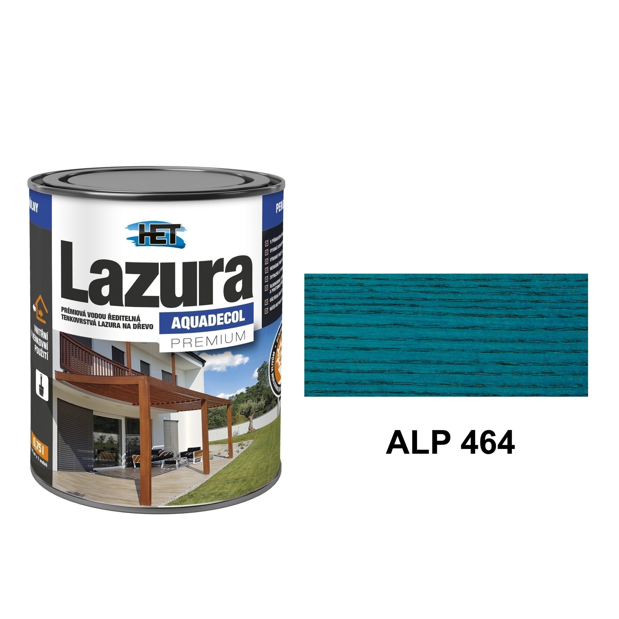 HET Aquadecol LAZÚRA PREMIUM ALP 462
