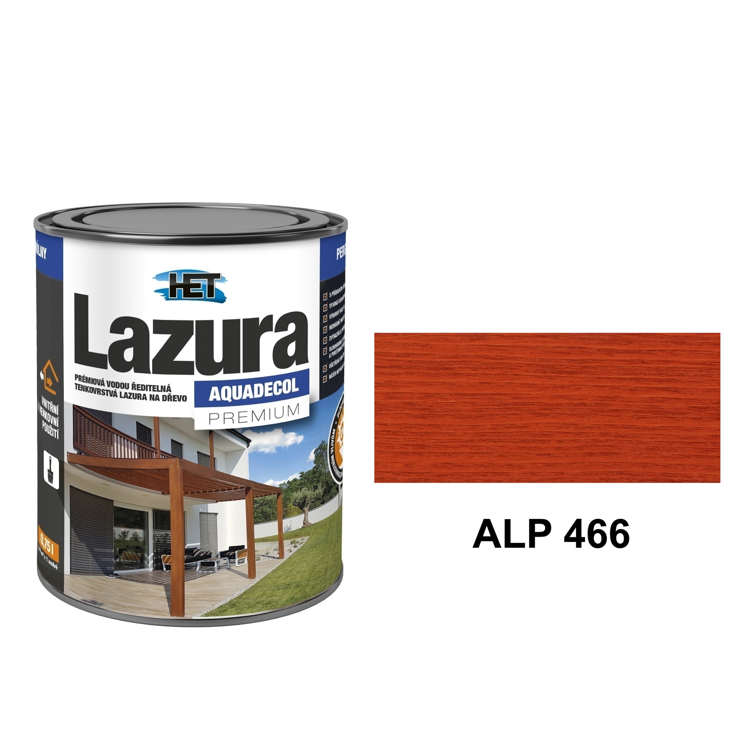 HET Aquadecol LAZÚRA PREMIUM ALP 466