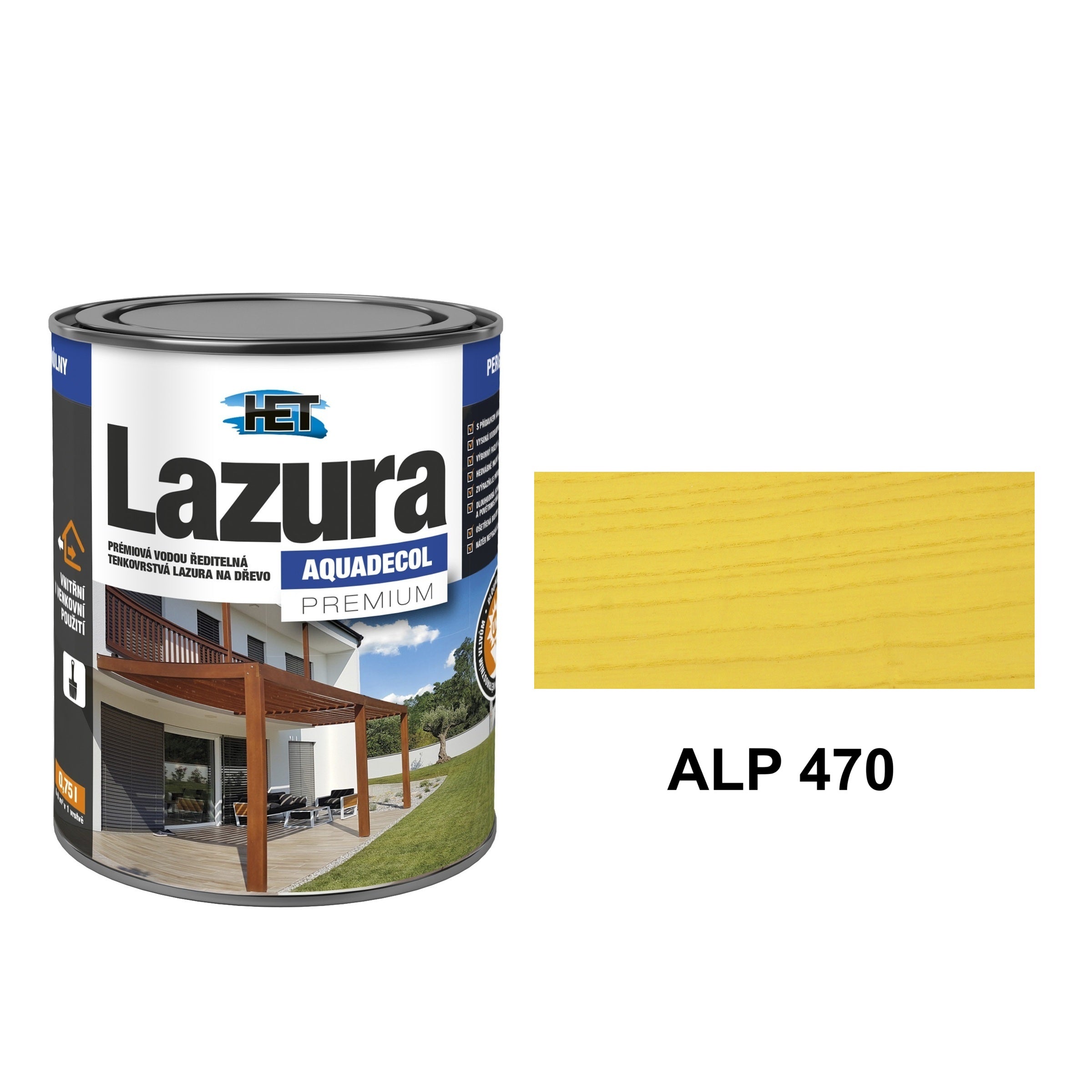 HET Aquadecol LAZÚRA PREMIUM ALP 470