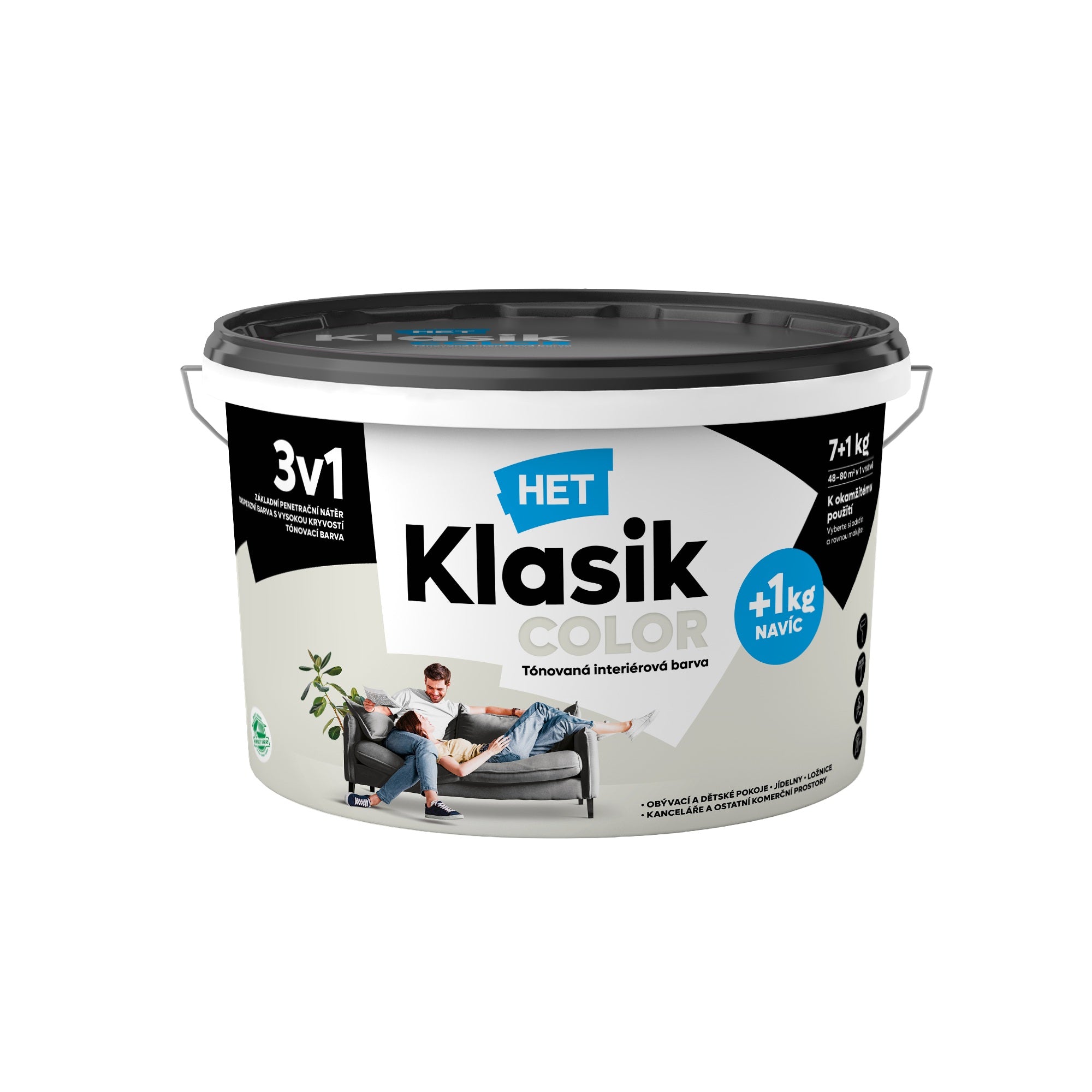 HET Klasik COLOR tónovaná interiérová akrylátová disperzná farba na stenu_7+1kg_0107