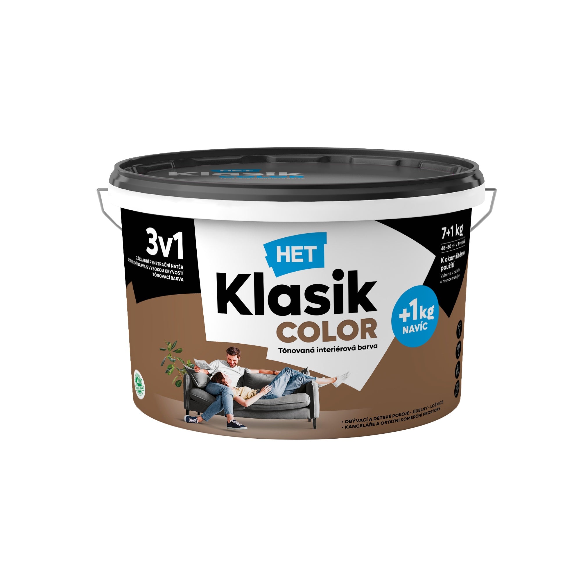 HET Klasik COLOR tónovaná interiérová akrylátová disperzná farba na stenu_7+1kg_0267