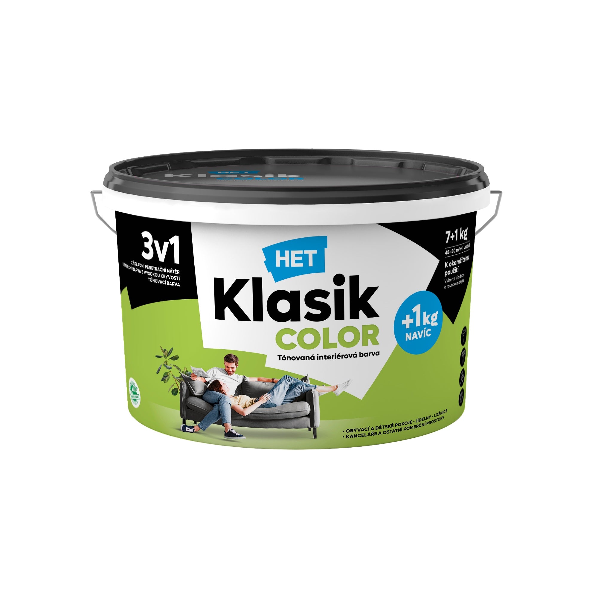 HET Klasik COLOR tónovaná interiérová akrylátová disperzná farba na stenu_7+1kg_0597