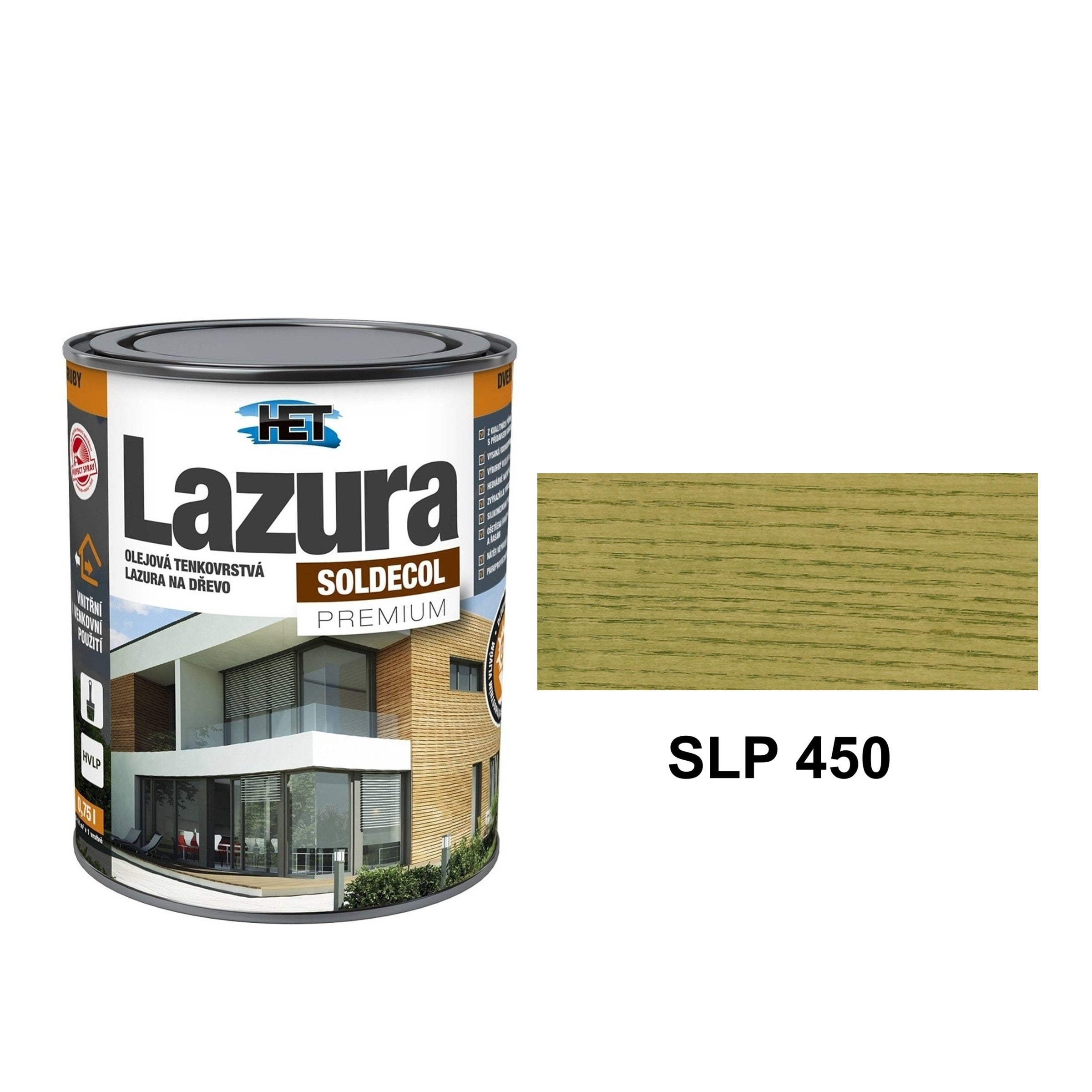 HET SOLDECOL Lazúra PREMIUM SLP 426