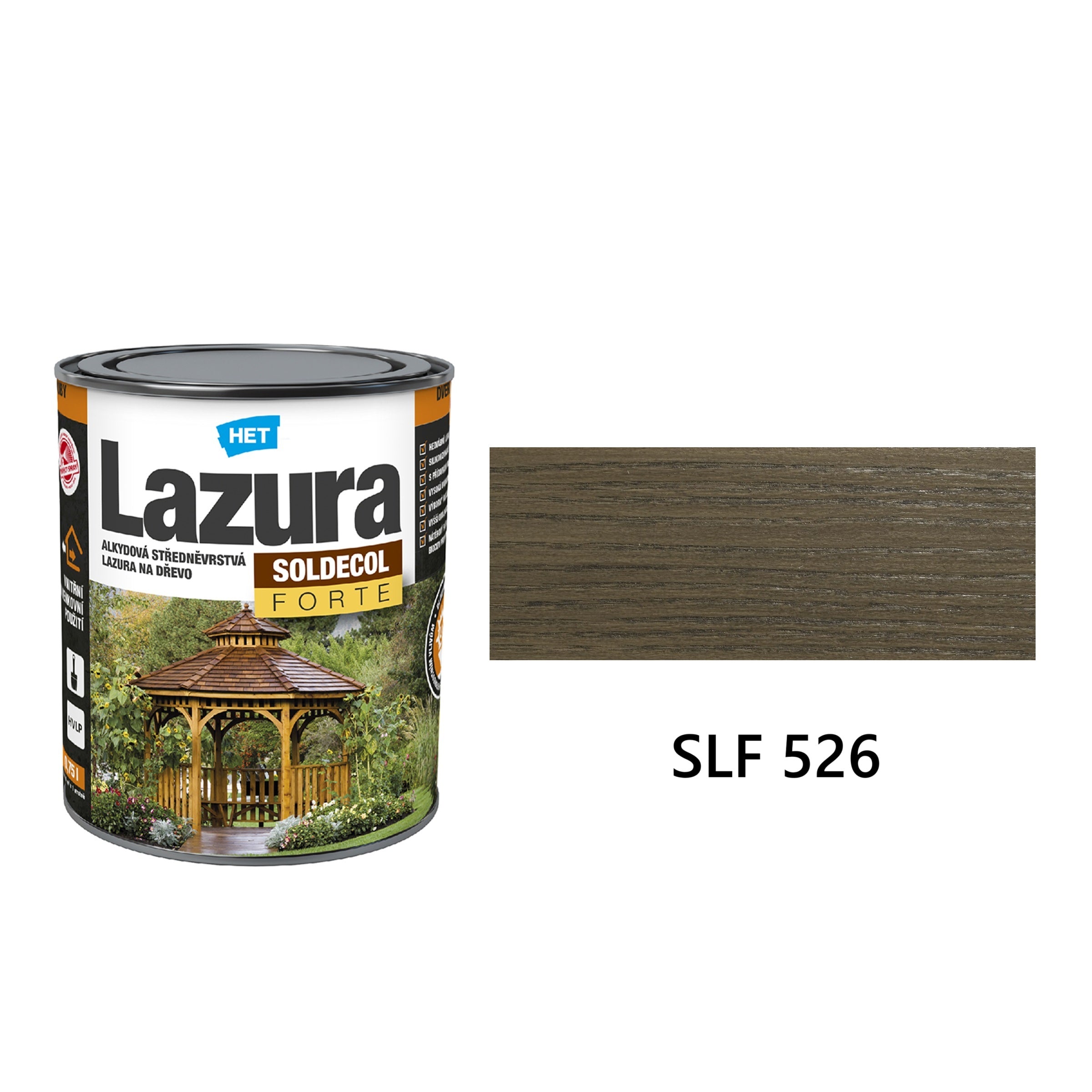 HET SOLDECOL Lazúra FORTE SLF 524