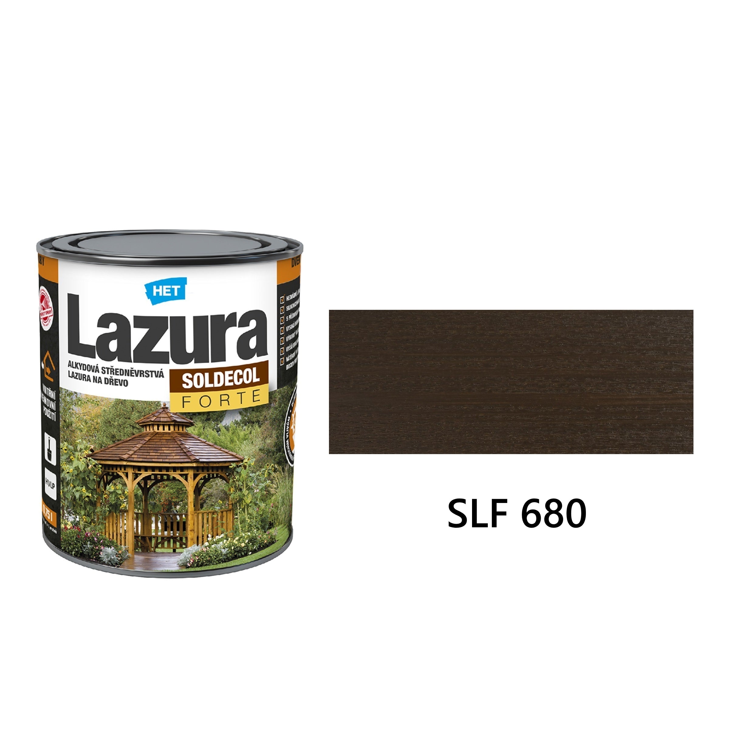 HET SOLDECOL Lazúra FORTE SLF 676