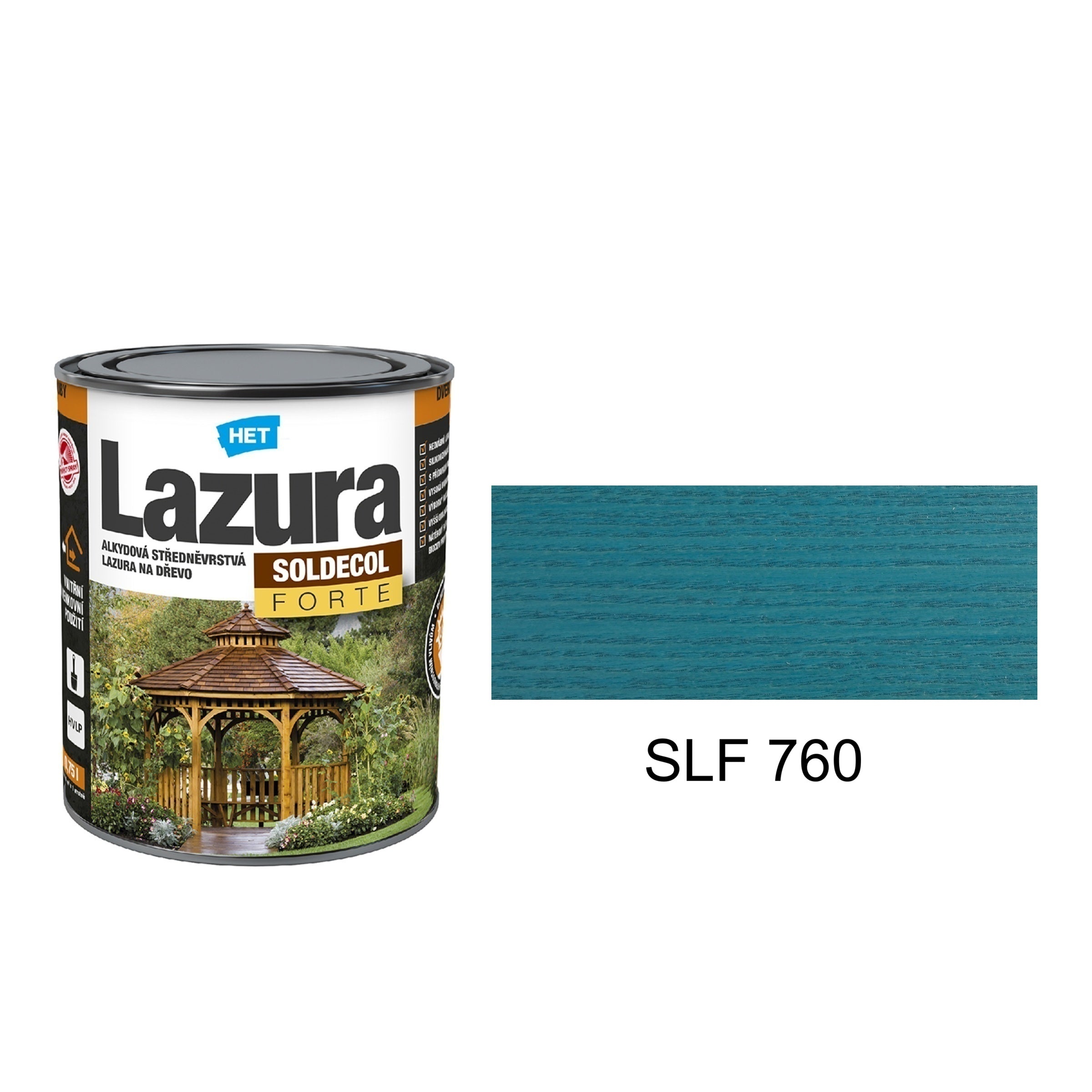 HET SOLDECOL Lazúra FORTE SLF 760