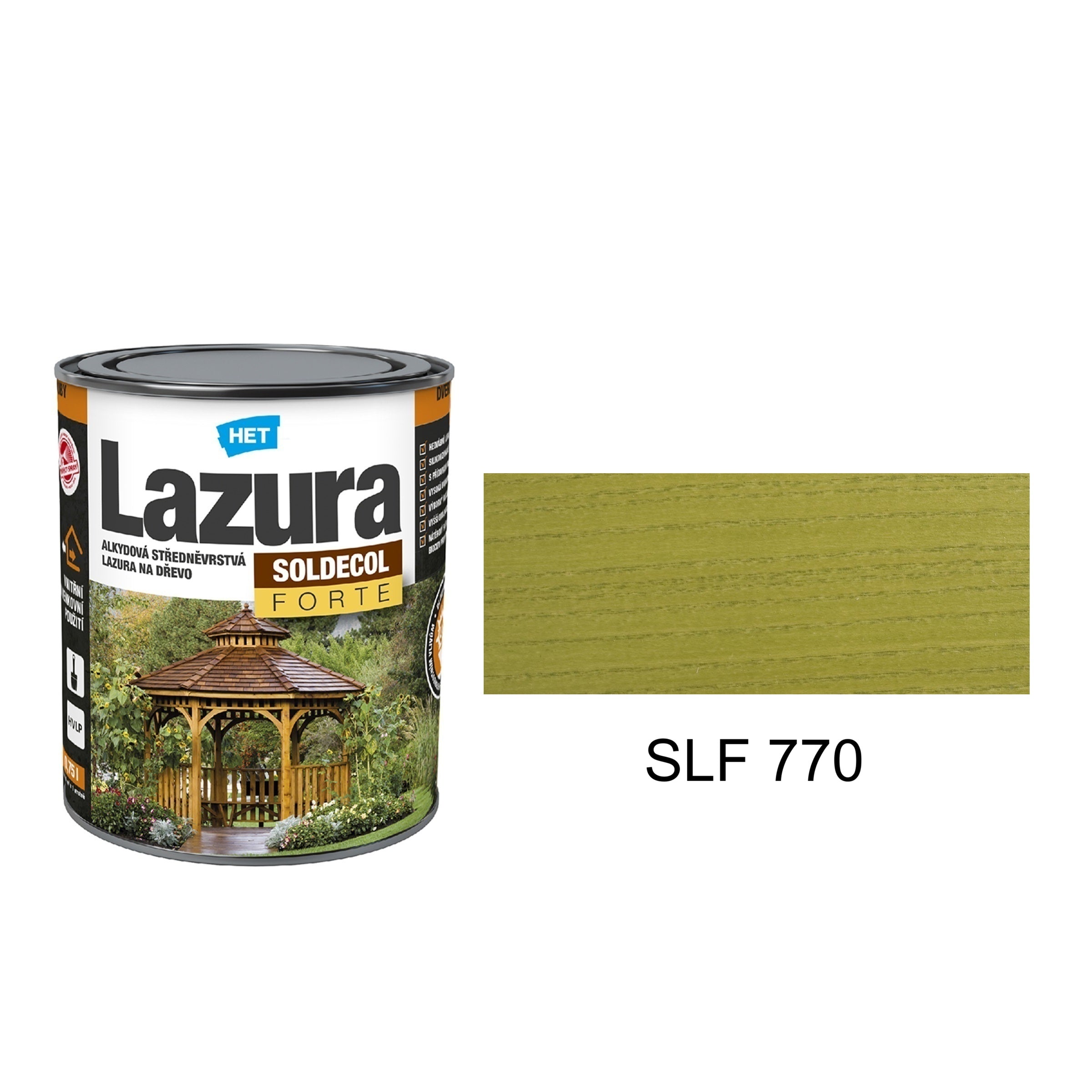 HET SOLDECOL Lazúra FORTE SLF 760
