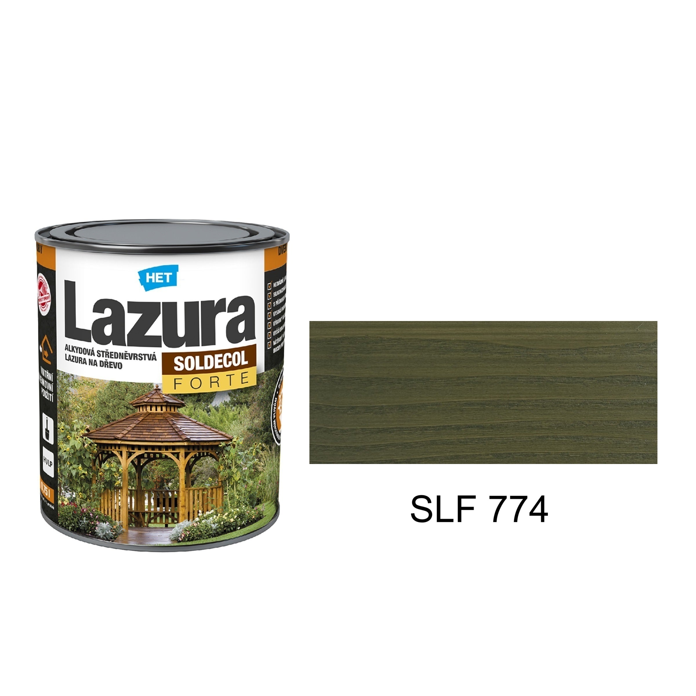 HET SOLDECOL Lazúra FORTE SLF 774