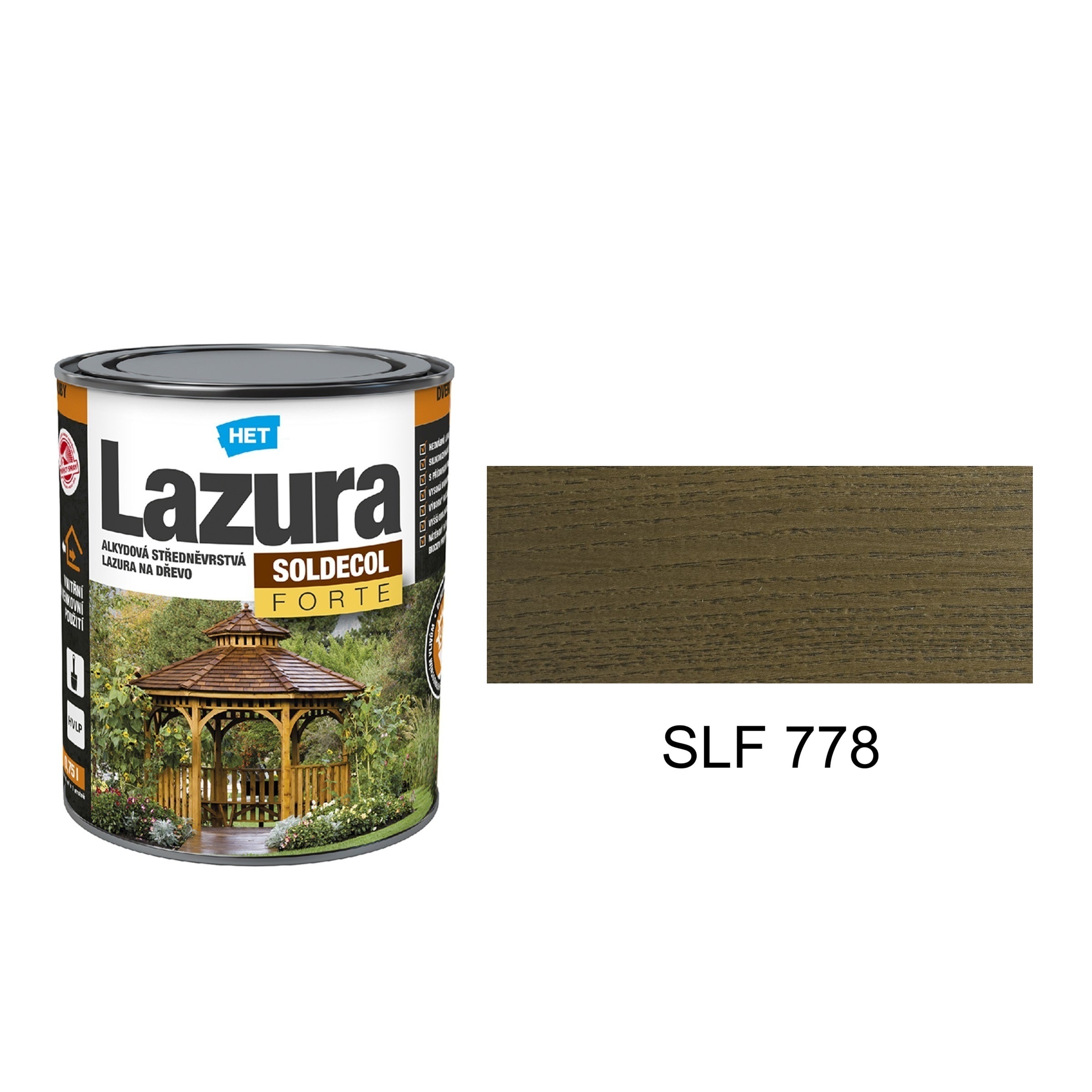 HET SOLDECOL Lazúra FORTE SLF 778