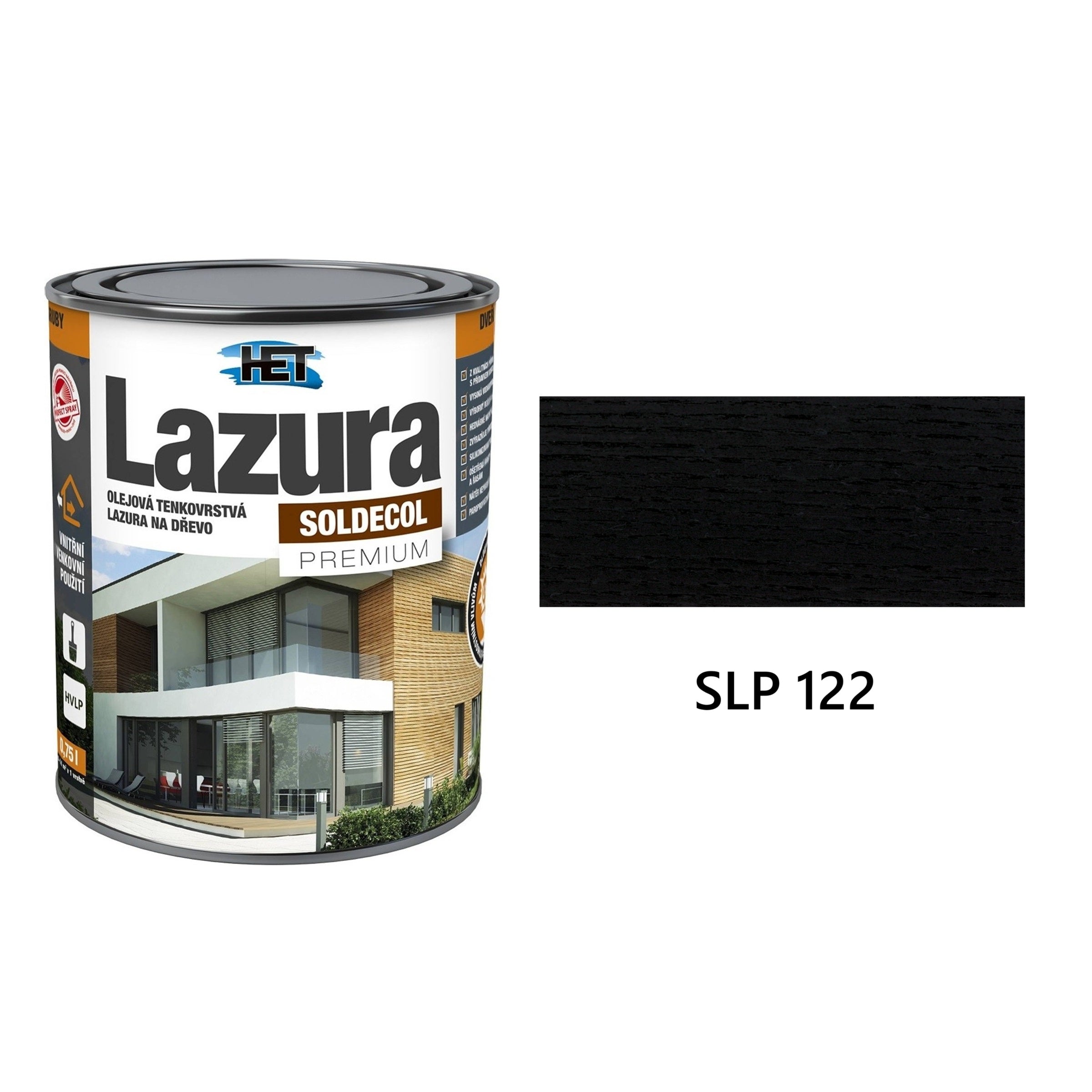 HET SOLDECOL Lazúra PREMIUM SLP 120