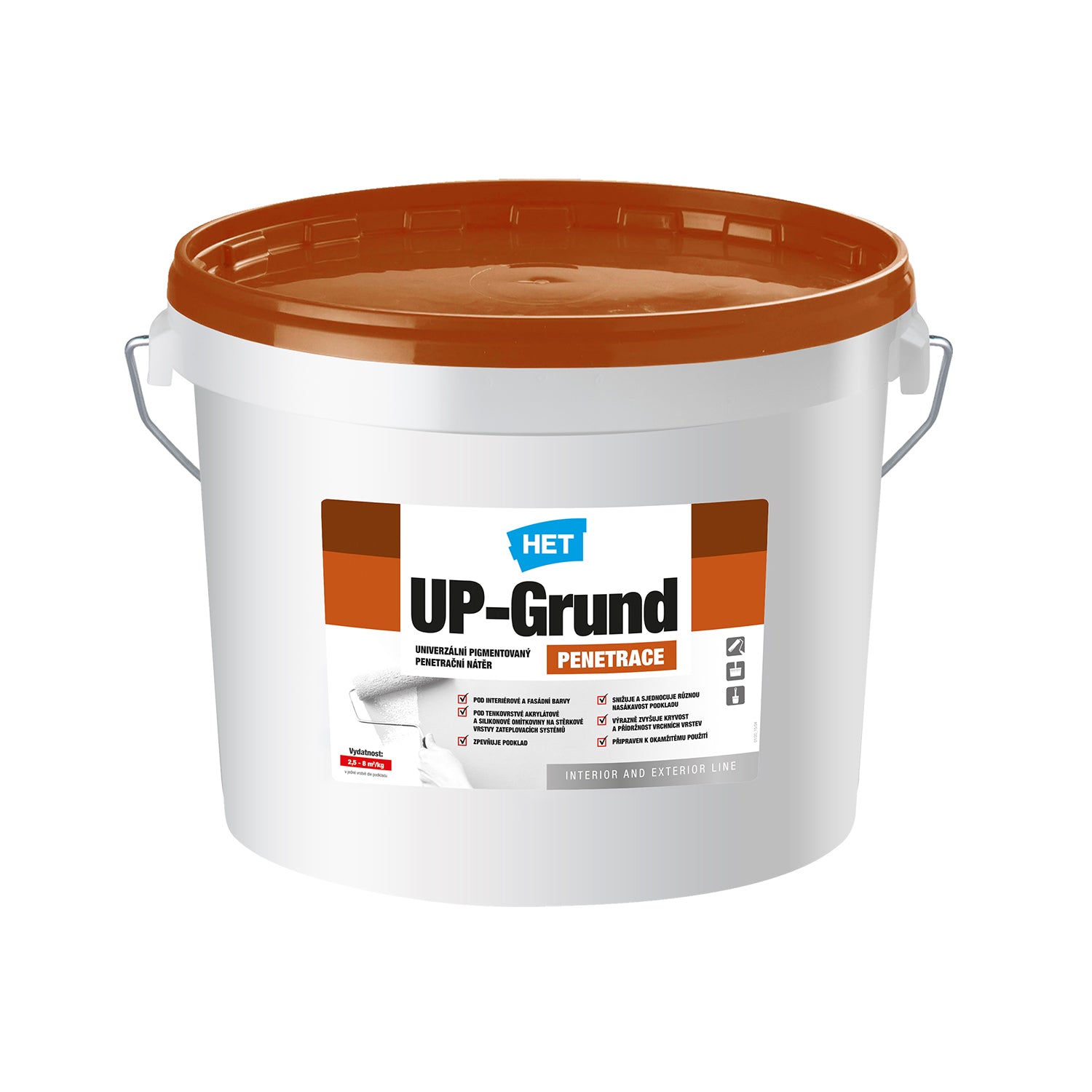 HET UP-Grund univerzálny pigmentovaný penetračný náter 5 kg