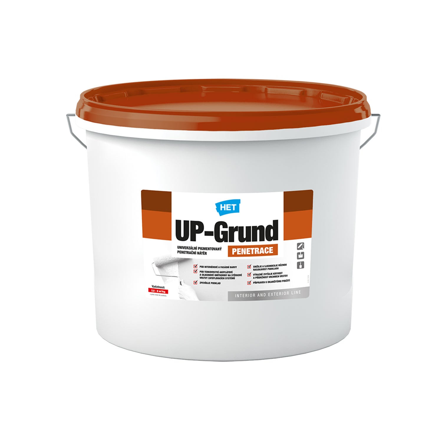 HET UP-Grund univerzálny pigmentovaný penetračný náter 12 kg