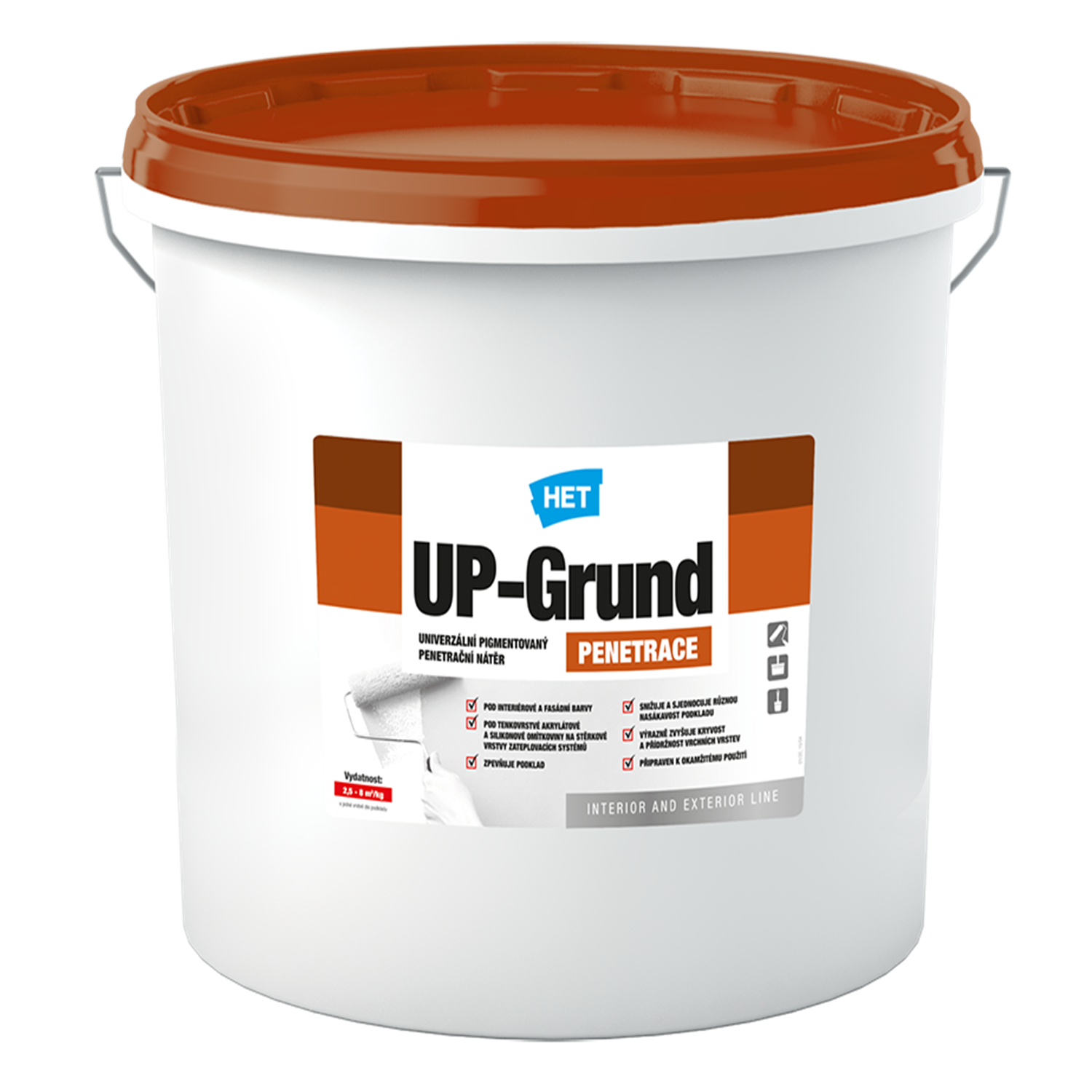 HET UP-Grund univerzálny pigmentovaný penetračný náter 20 kg