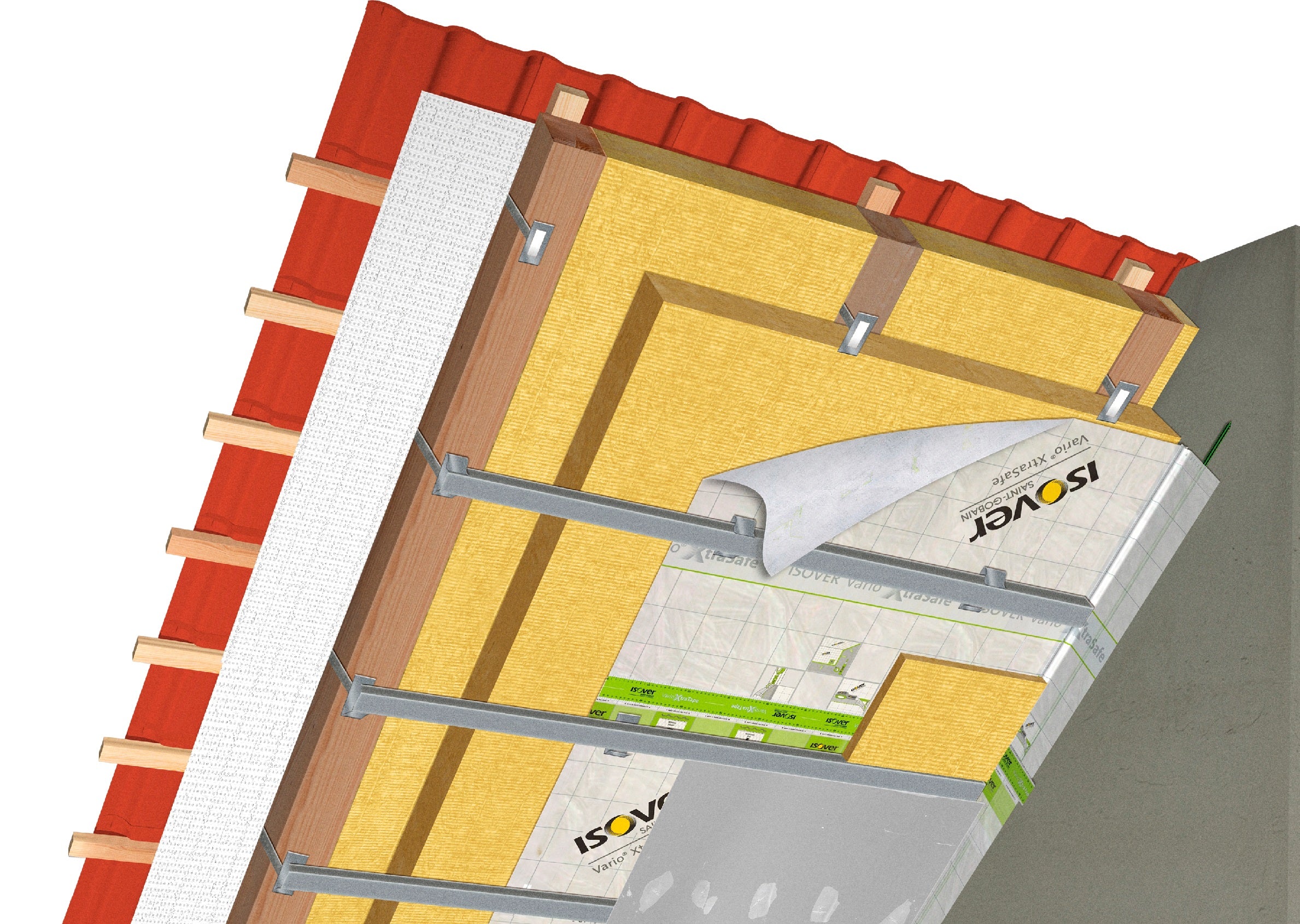 Isover Vario XtraSafe parobrzdná fólia 1,5  x 40 m