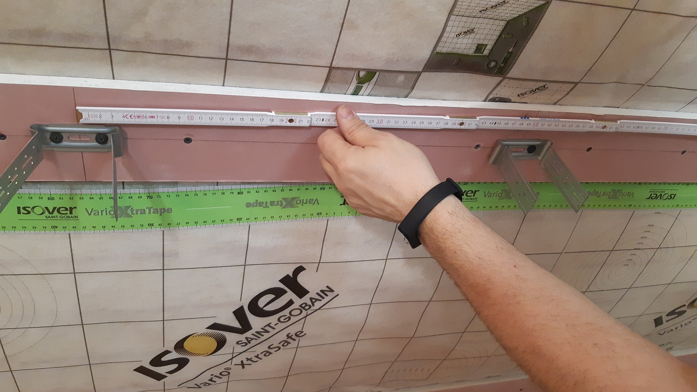 Isover Vario XtraSafe parobrzdná fólia 1,5 x 40 m_aplikácia3