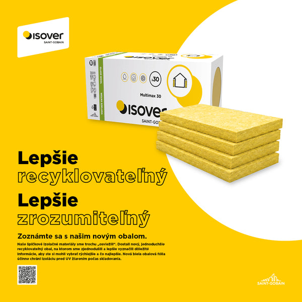Isover MULTIMAX 30 λ 0,030 univerzálne izolačné dosky plagát