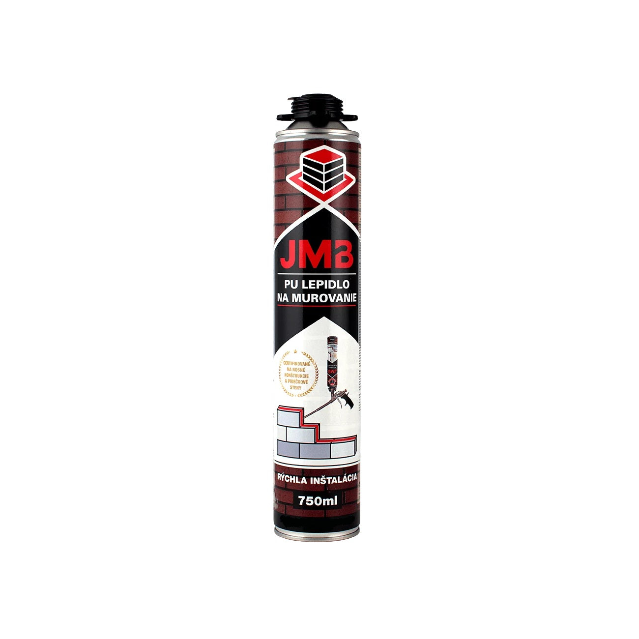 JMB montážne PUR lepidlo na murovanie pištoľové 750 ml