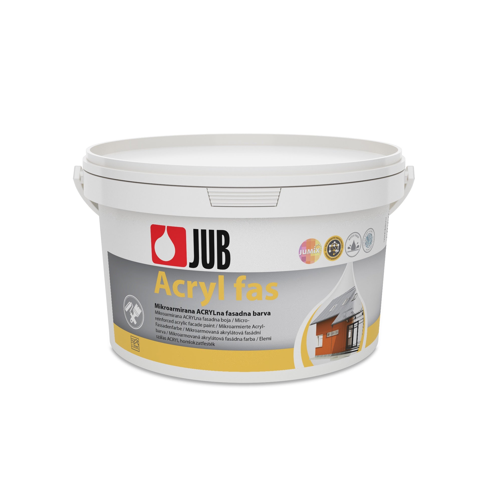 JUB Acryl fas mikroarmovaná akrylátová fasádna farba 2 l
