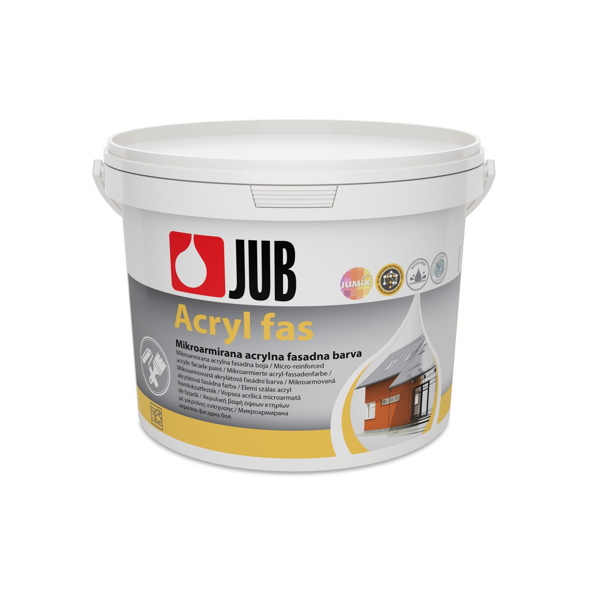 JUB Acryl fas mikroarmovaná akrylátová fasádna farba 5 l