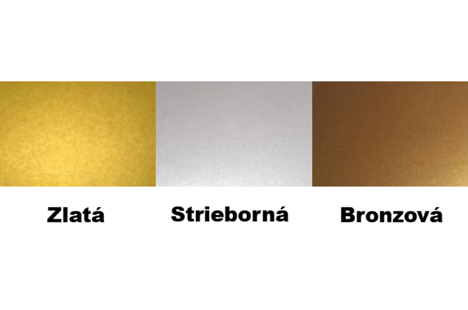 JUB DECOR Acrylcolor akrylátová metalická farba 0,75 l