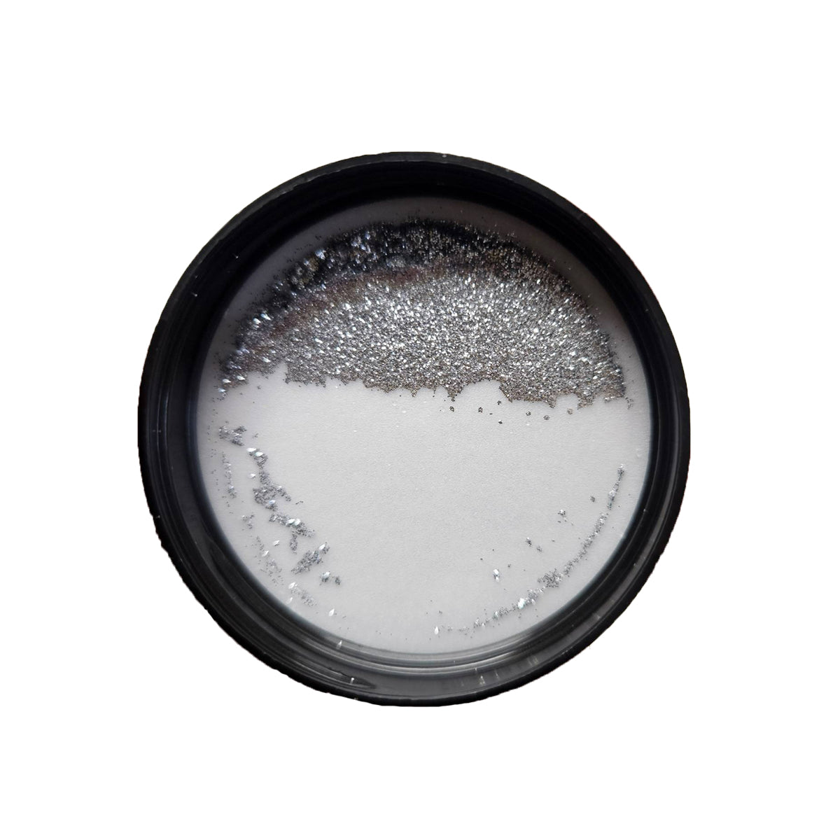 JUB DECOR Crystals Strieborné dekoratívne trblietky v géli_ukážka1