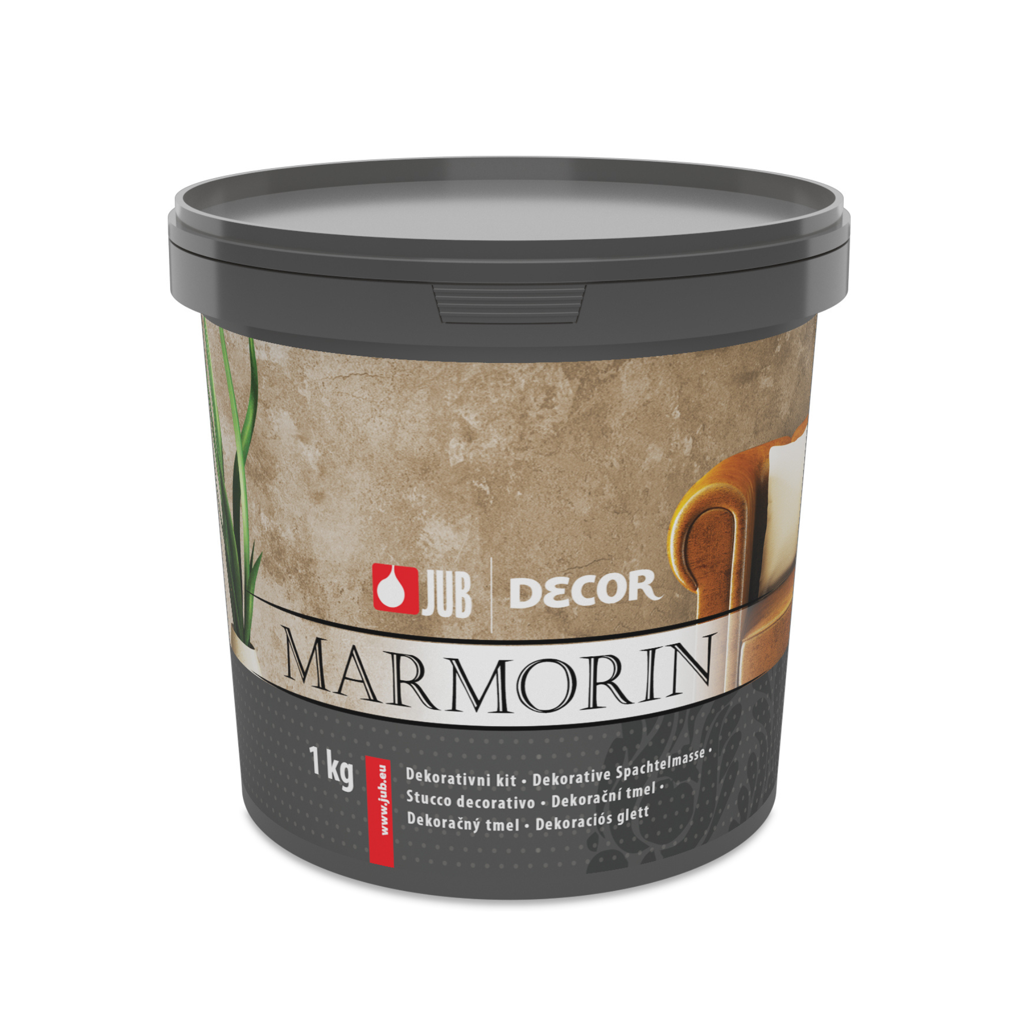 JUB DECOR Marmorin vnútroný dekoračný tmel 1 kg
