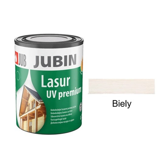 JUBIN LASUR UV Premium hrubovrstvá lazúra na drevo