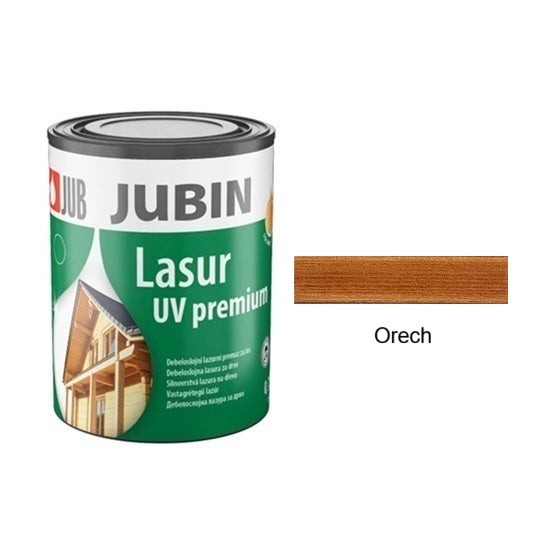 JUBIN LASUR UV Premium hrubovrstvá lazúra na drevo