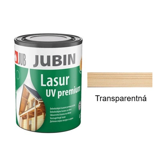 JUBIN LASUR UV Premium hrubovrstvá lazúra na drevo