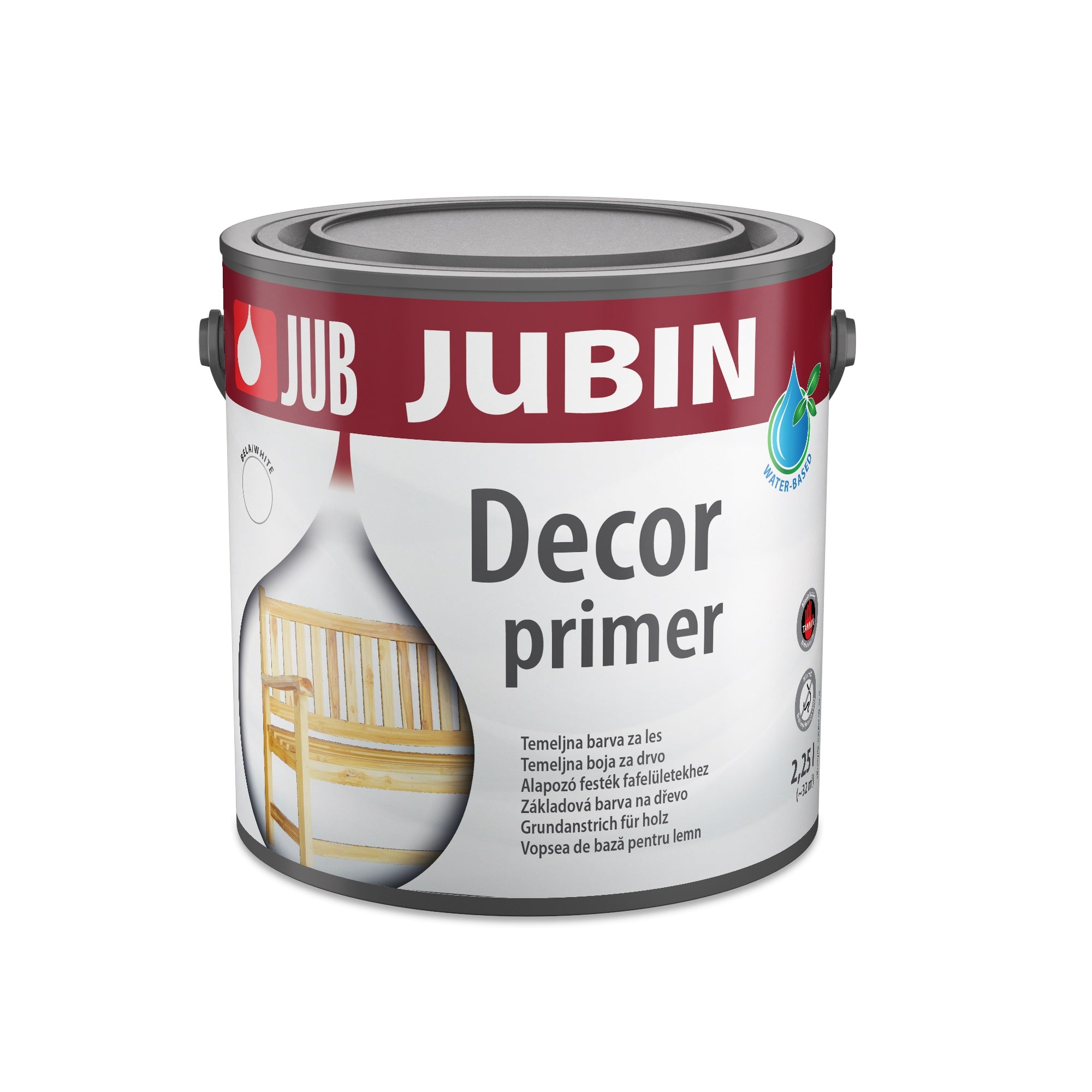 JUB JUBIN Decor Primer Základná farba na drevo 0,65 l
