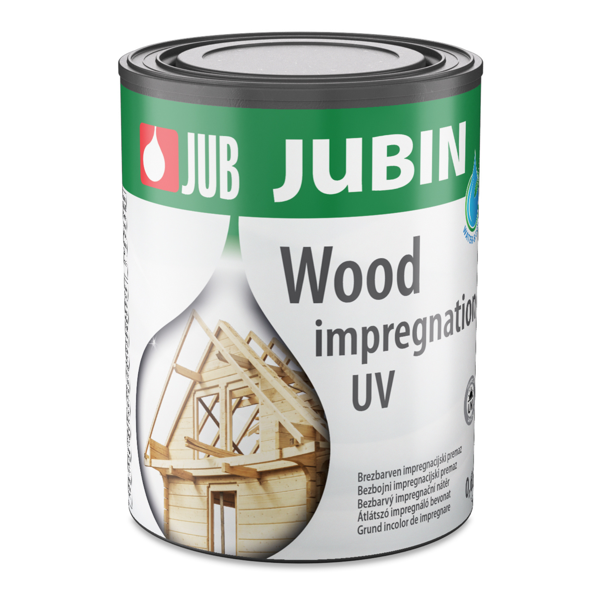 JUB JUBIN Wood impregnation UV biocídny impregnačný náter na drevo 0,65 l