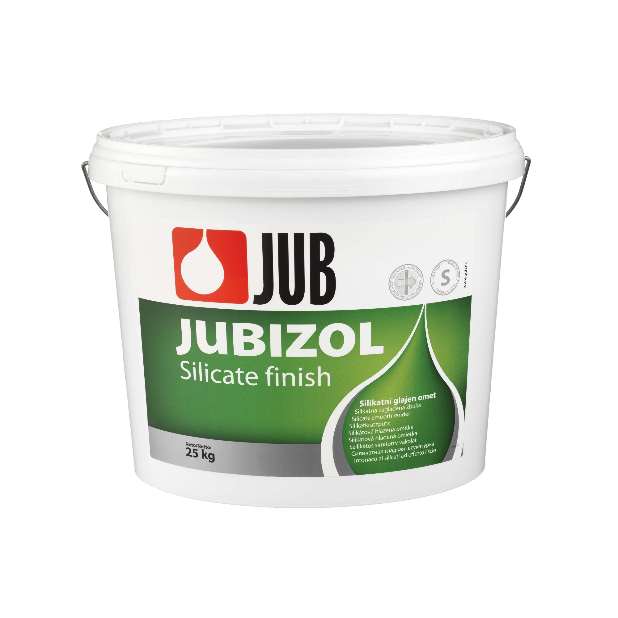 JUB JUBIZOL Silicate finish S silikátová hladená omietka 25 kg