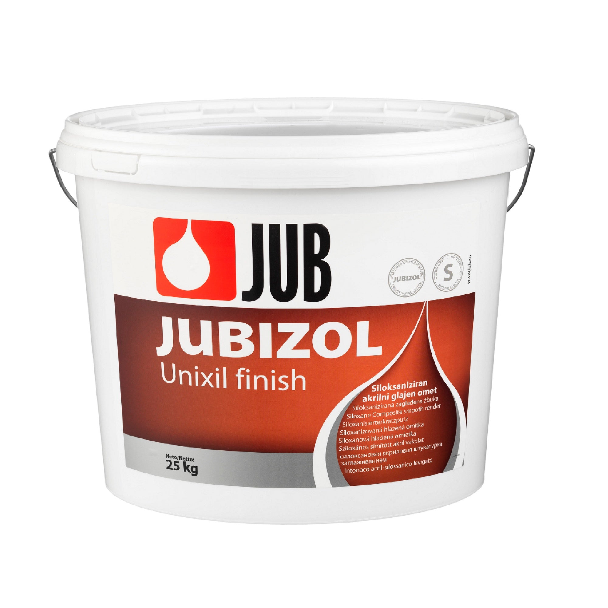 JUB JUBIZOL Unixil finish S siloxanová akrylátová hladená omietka 25 kg