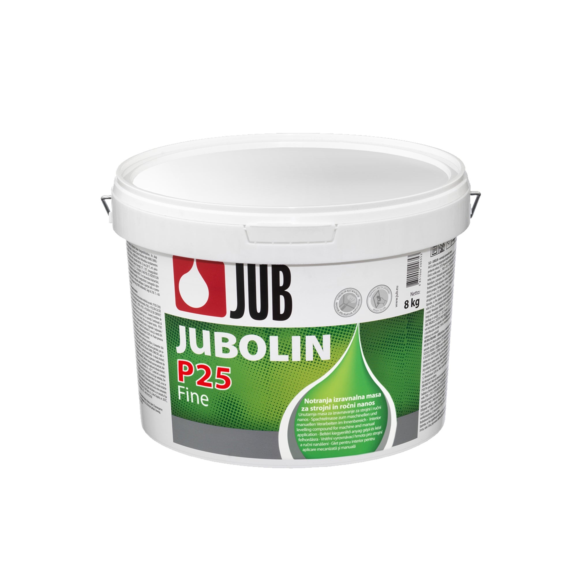 JUB JUBOLIN P 25 Fine disperzný stierkový tmel 8 kg