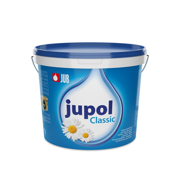 JUB JUPOL Classic biela interiérová maliarska farba na stenu 15 l