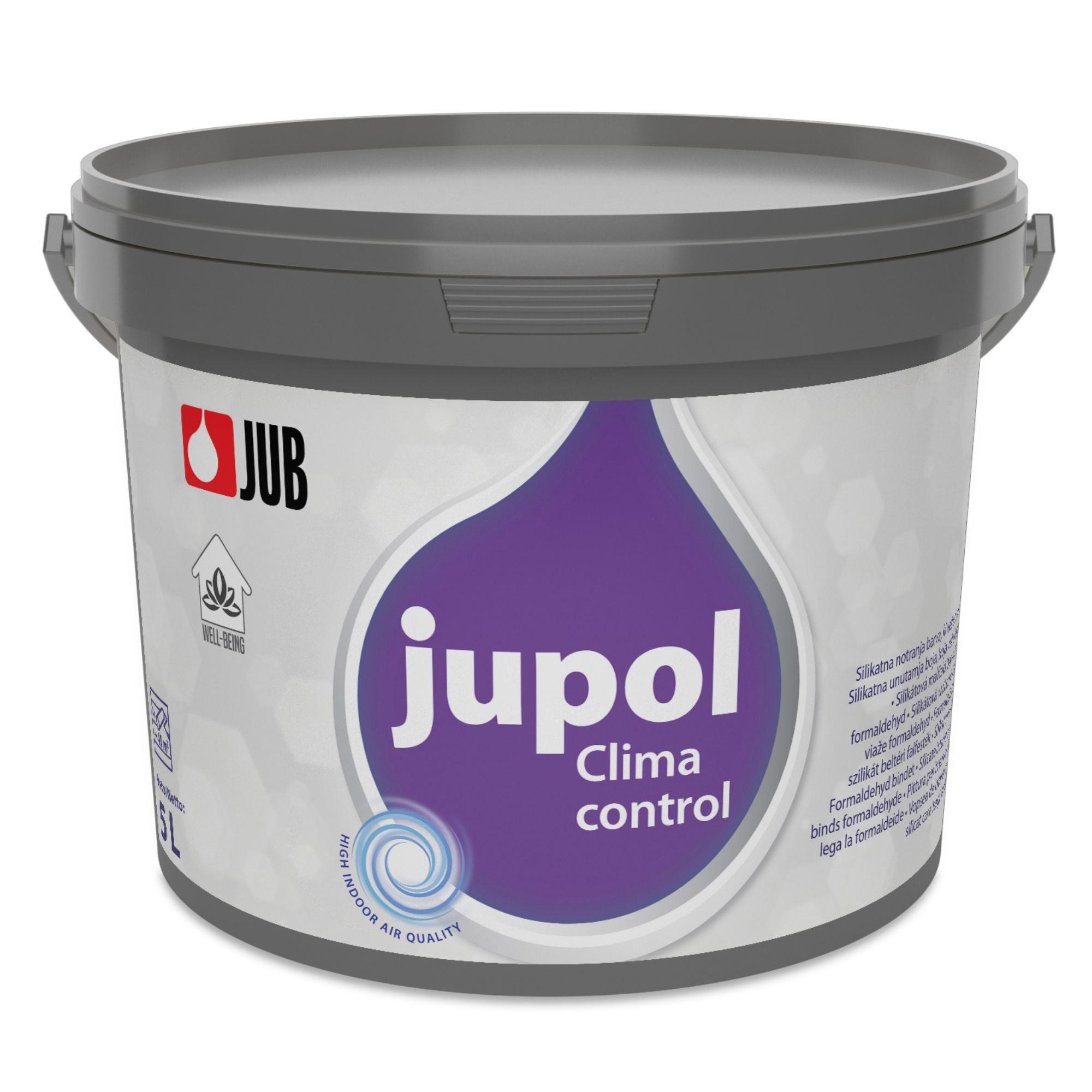 JUB JUPOL Clima control silikátová vnútorná farba viažuca formaldehyd 5 l