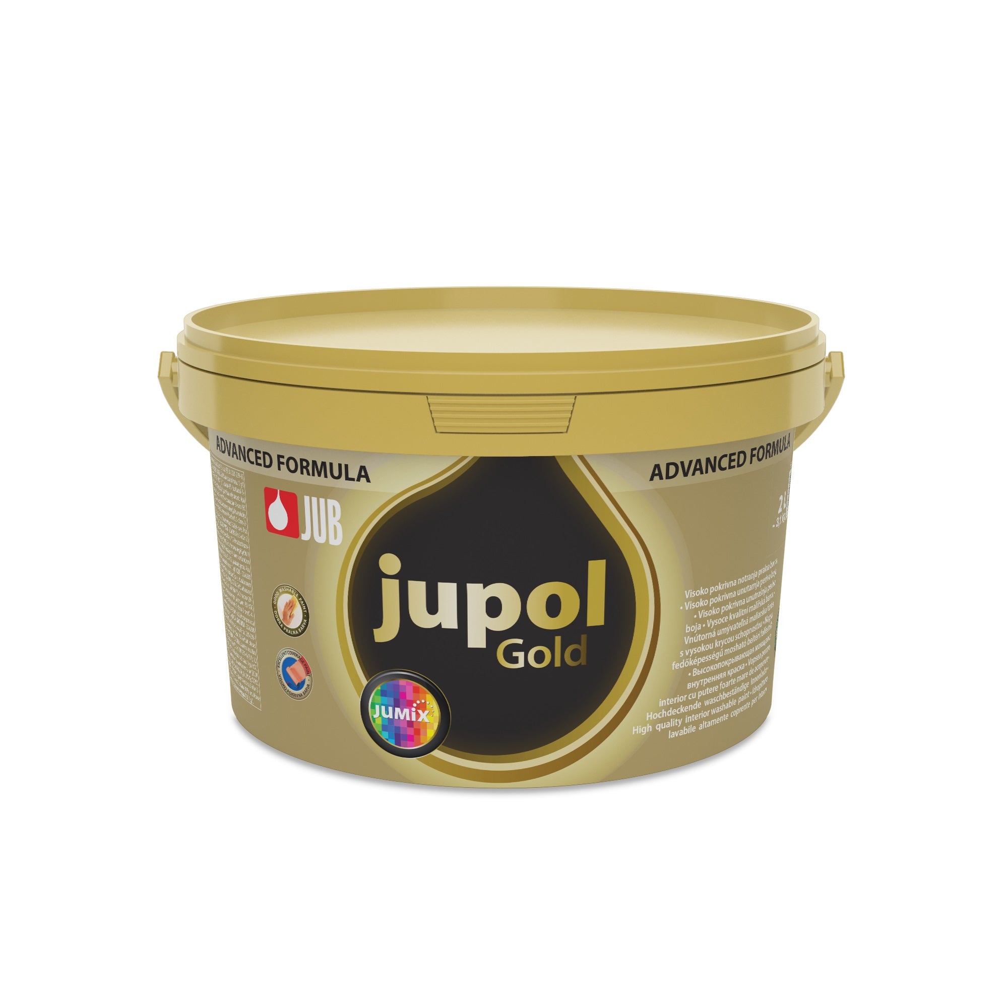 JUB JUPOL Gold advanced vnútorná umývateľná maliarska farba 0,75 l