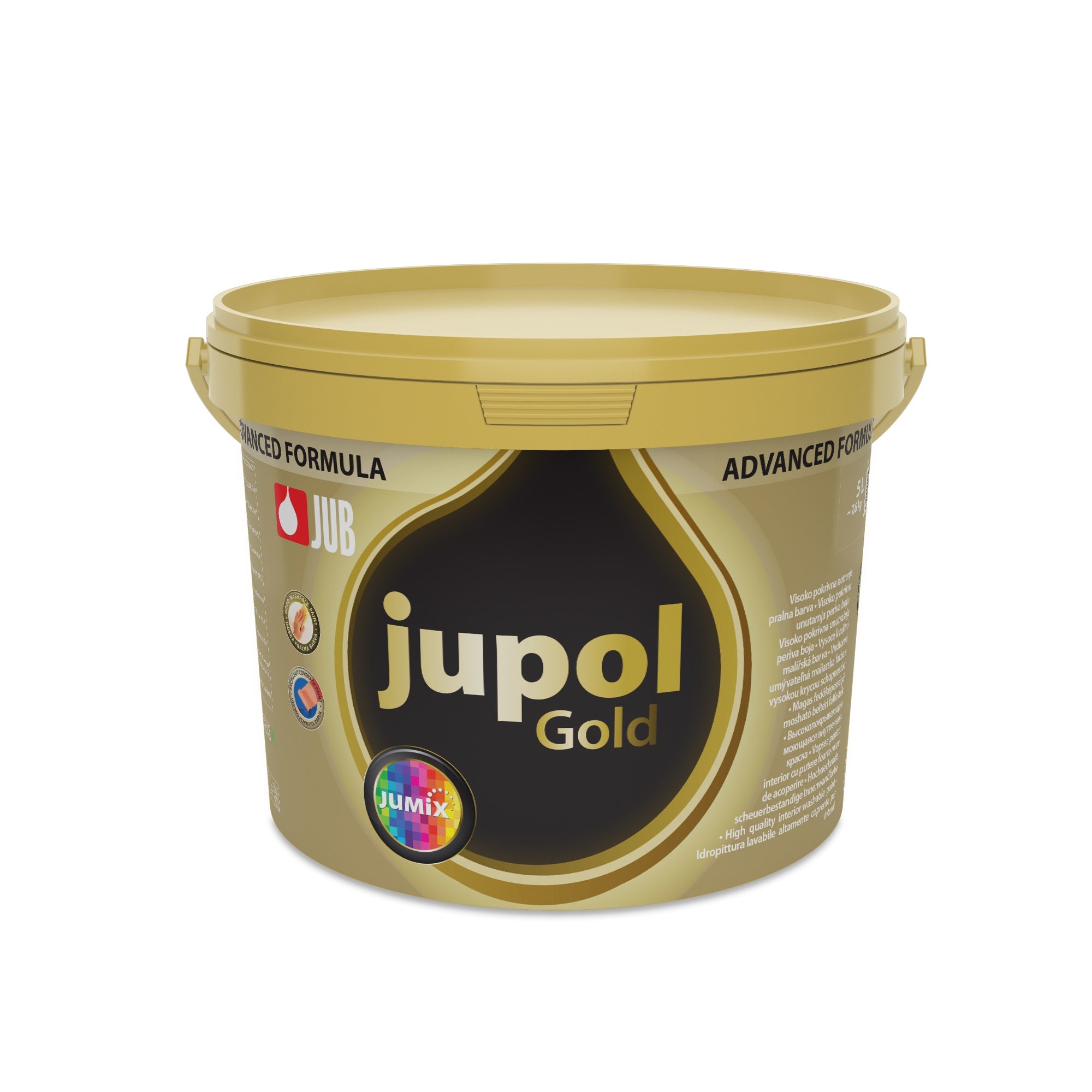 JUB JUPOL Gold advanced vnútorná umývateľná maliarska farba 5 l