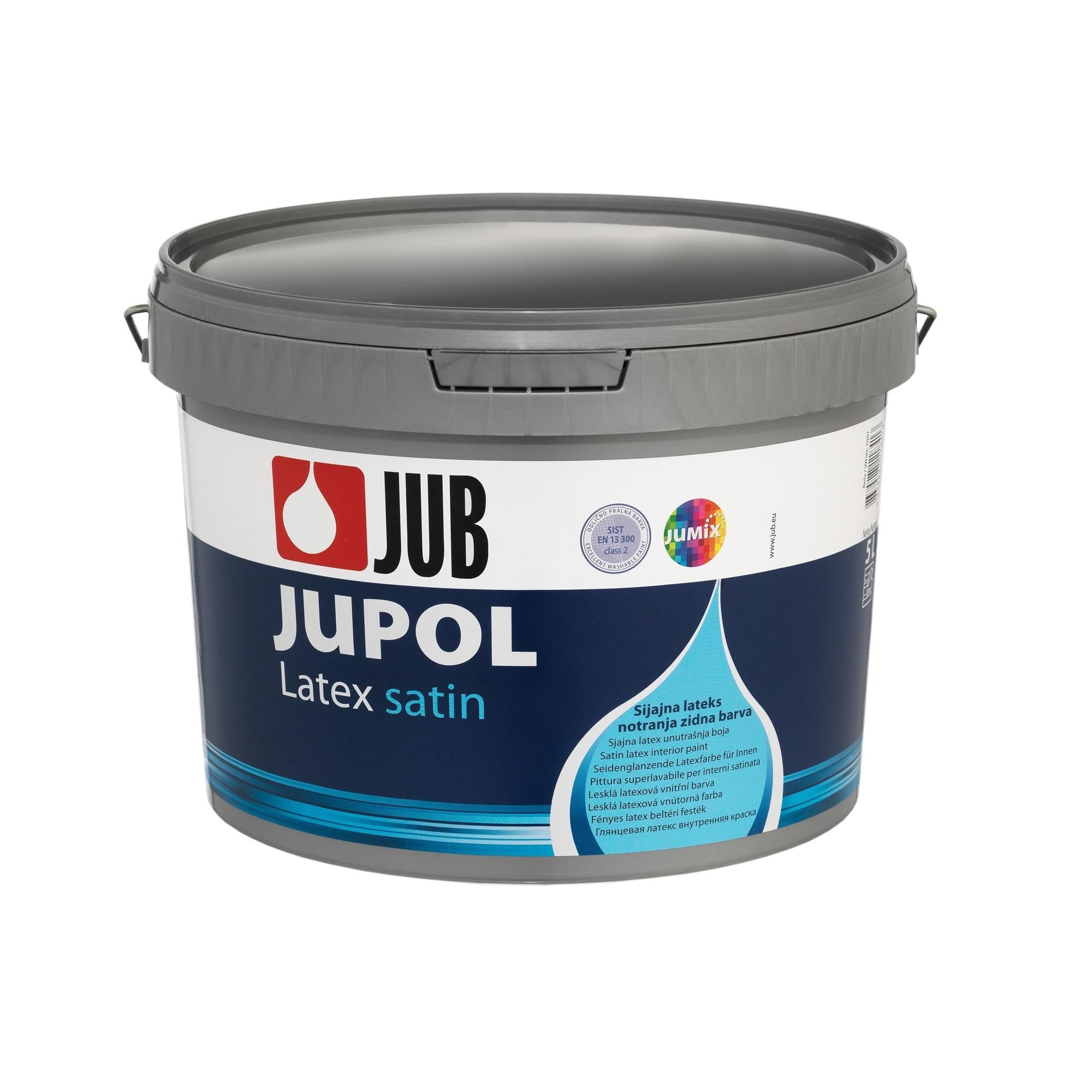 JUB JUPOL Latex satin umývateľná vnútorná maliarska farba 5 l