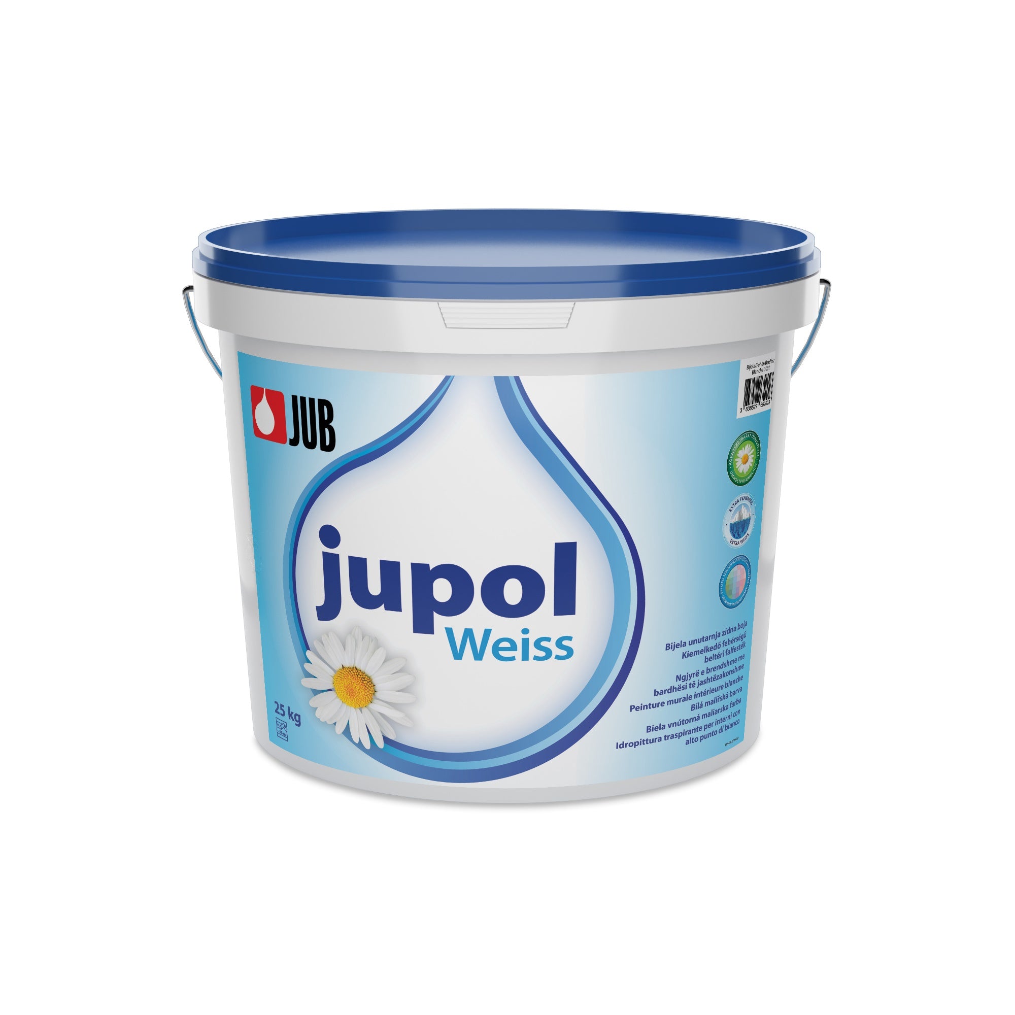 JUB JUPOL Weiss biela vnútorná maliarska farba 25 kg