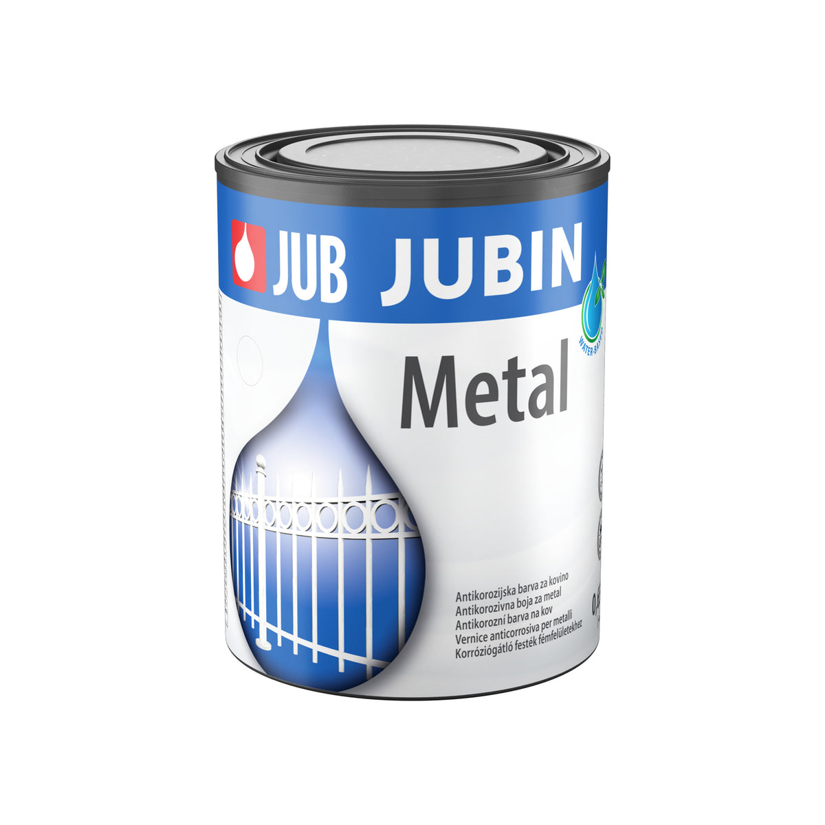 JUB JUBIN Metal krycia antikorózna farba na kov 0,65 l