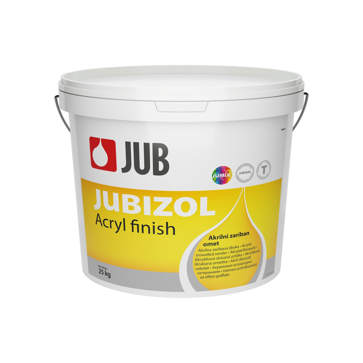 JUB JUBIZOL Acryl finish T akrylátová škrabaná fasádna omietka 25 kg