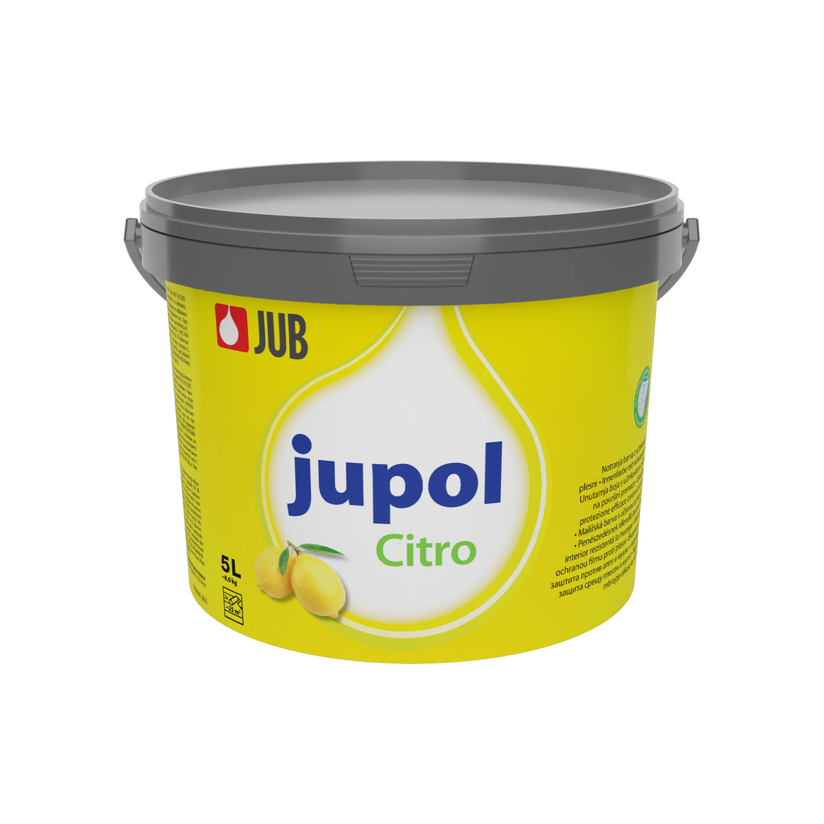JUB JUPOL Citro biela interiérová protiplesňová farba 2 l